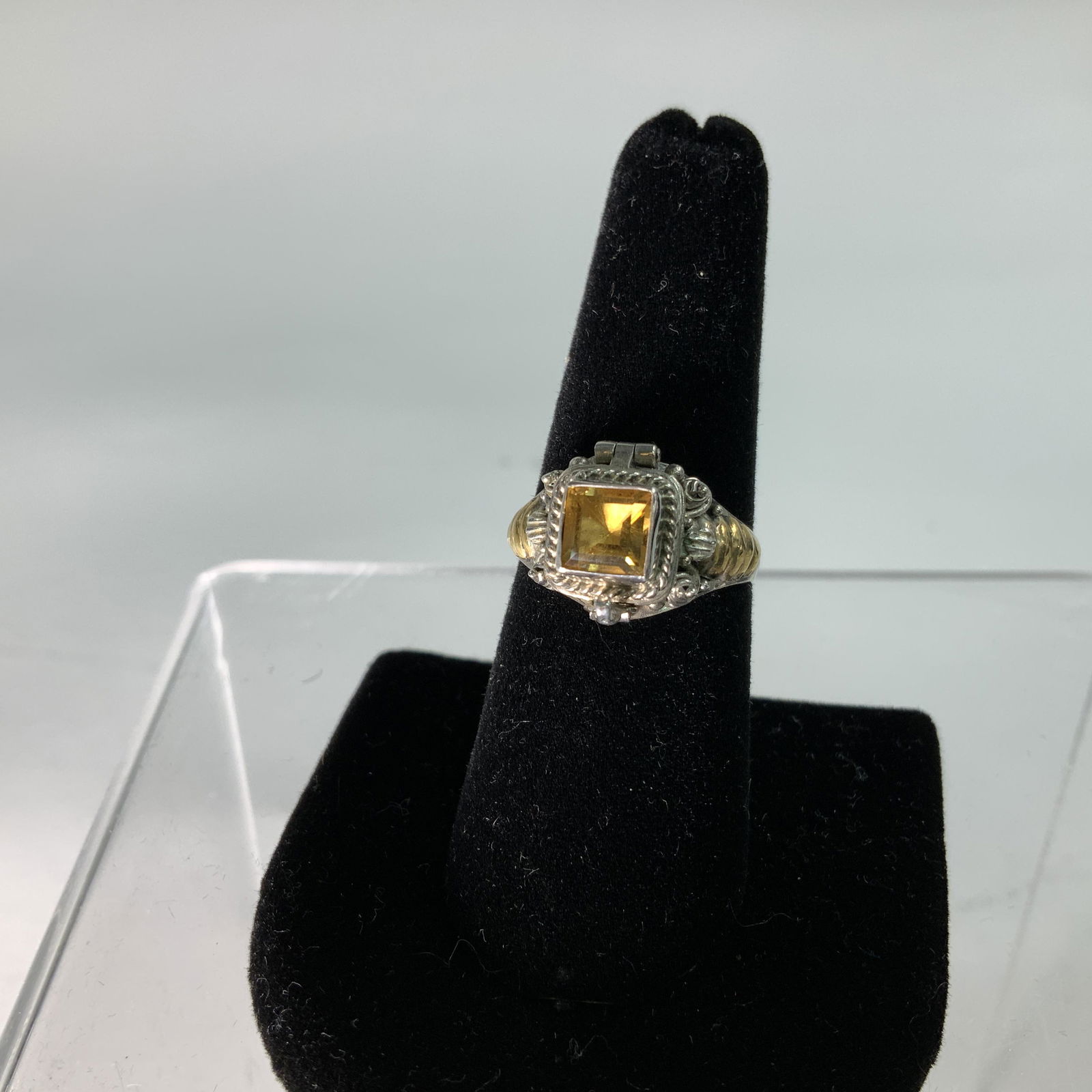 Unusual Sterling Ring (1 of 3)