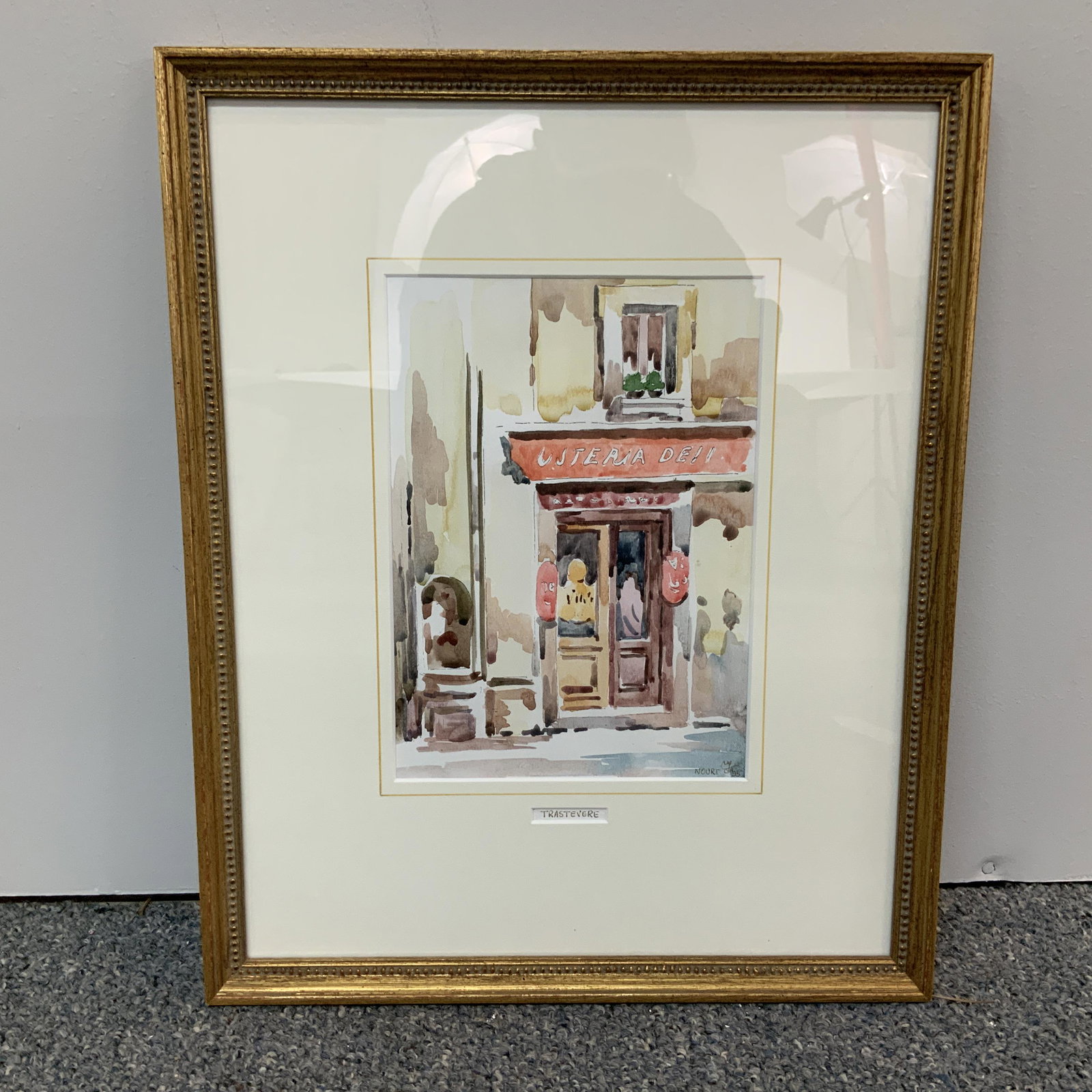 Framed Watercolor Painting (1 of 3)