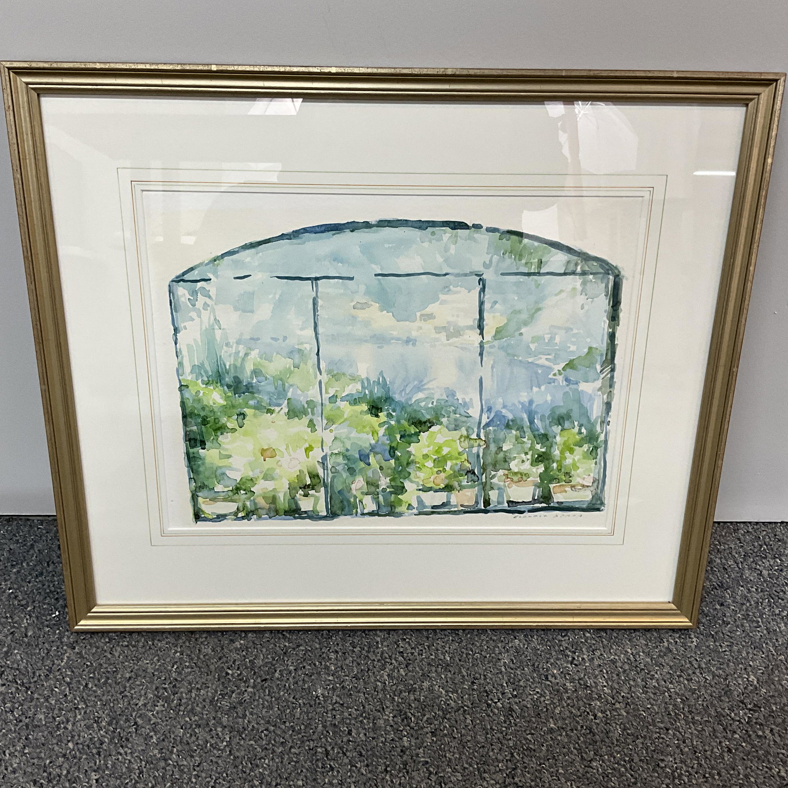 Framed Watercolor Painting (1 of 3)