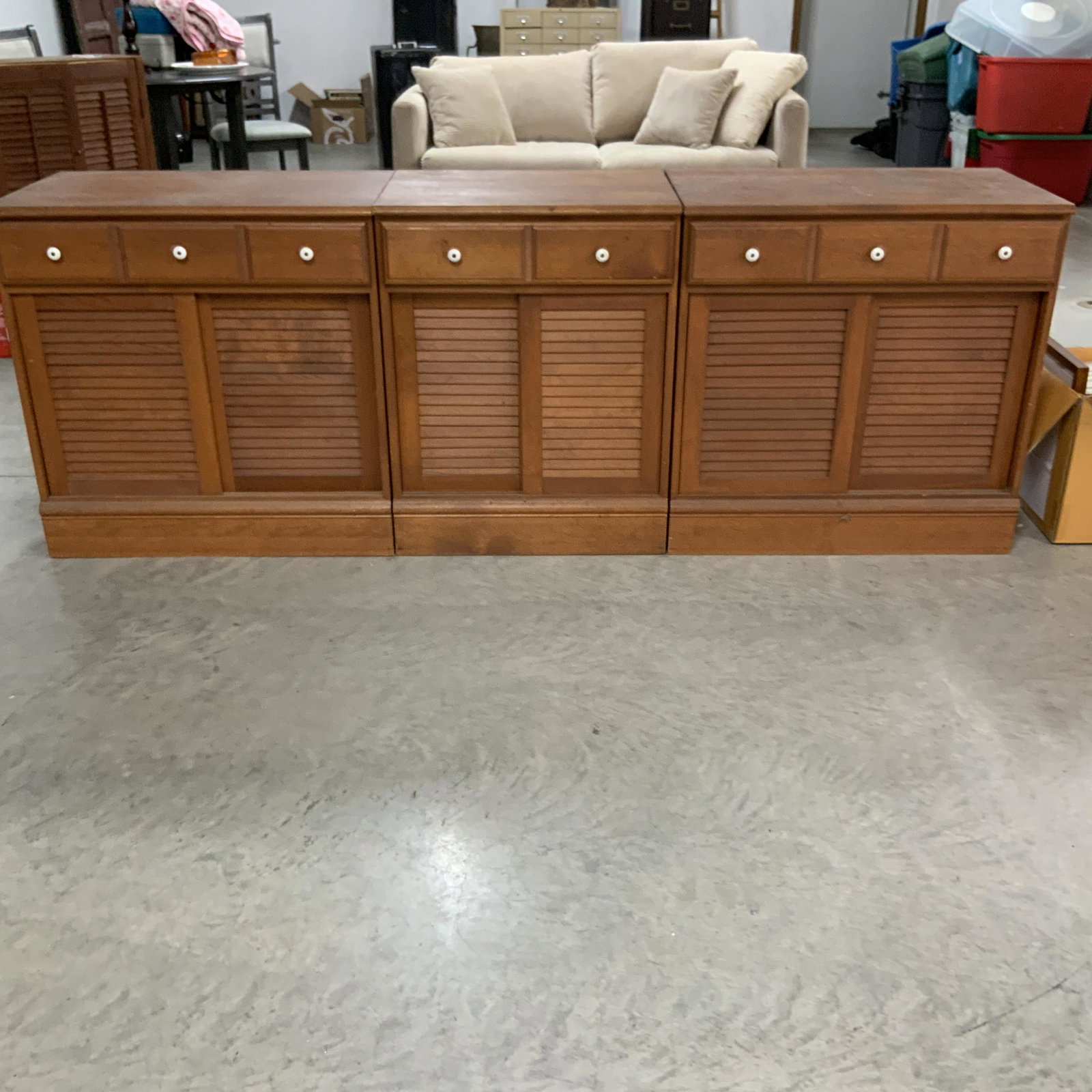 Three Section Base Cabinets (1 of 7)