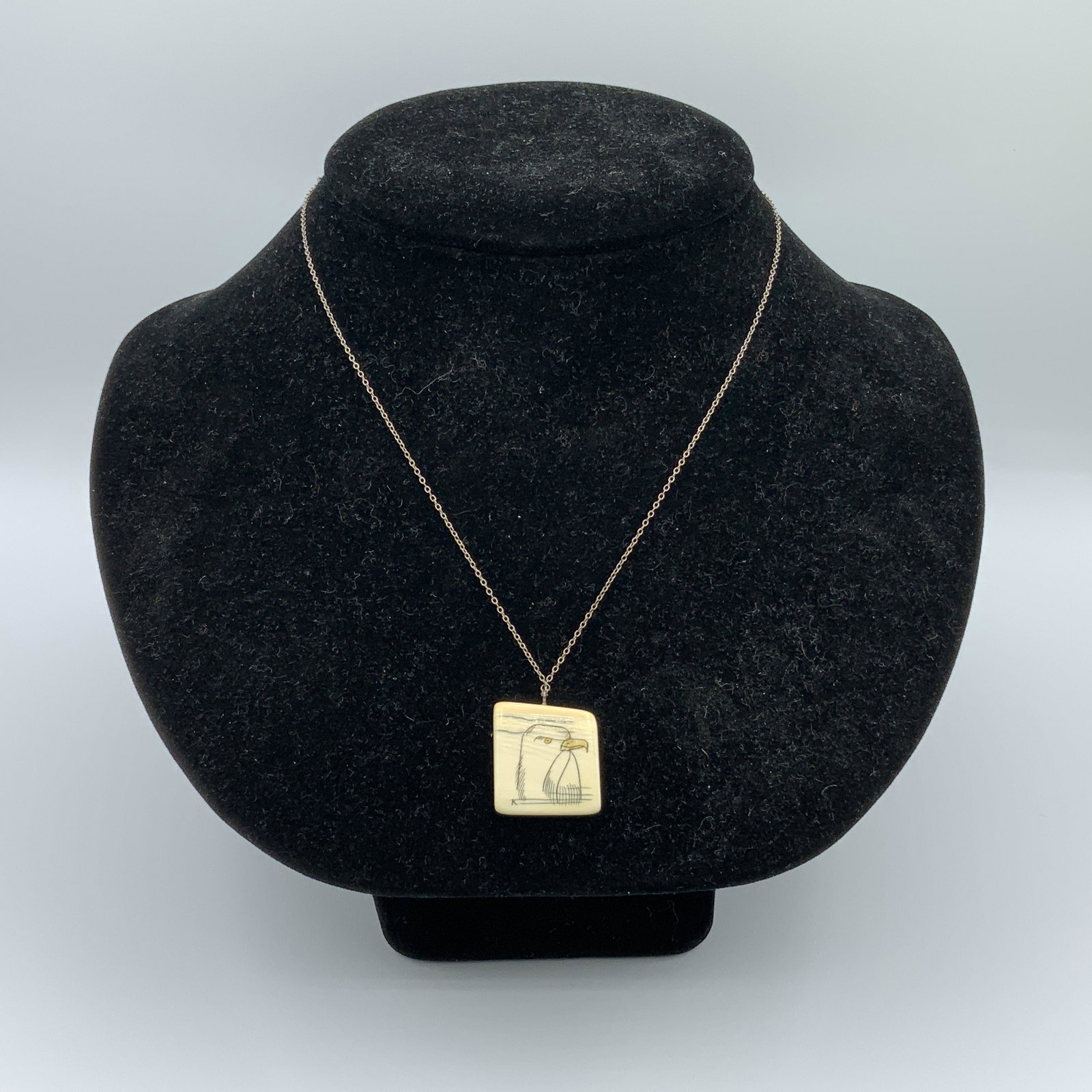 Vintage Eagle Head Pendant (1 of 5)