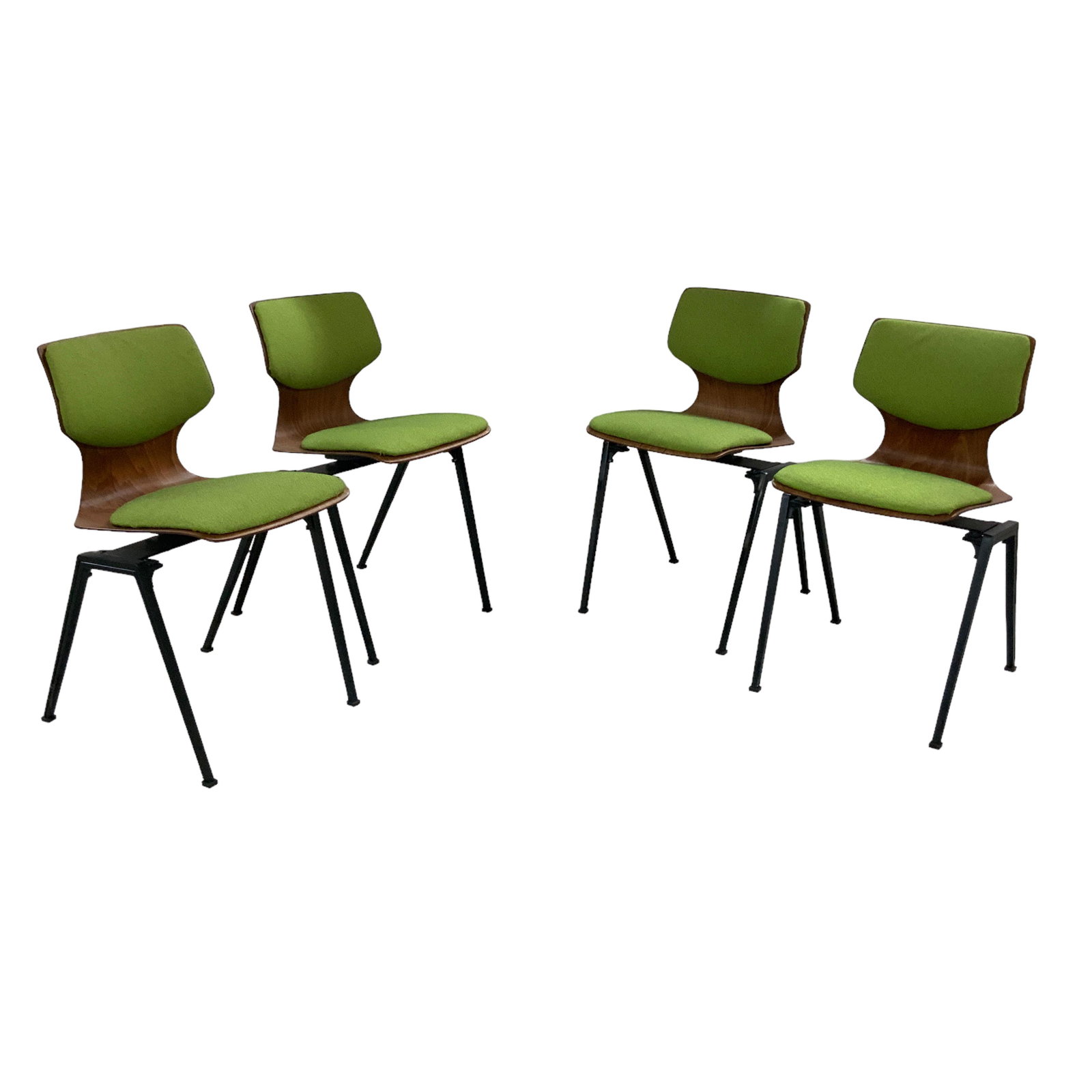 Elmar Flototto For Pagholz Chairs (Set of 4): 19"ÂL x 19"ÂW x 20"ÂSH x 31"ÂH