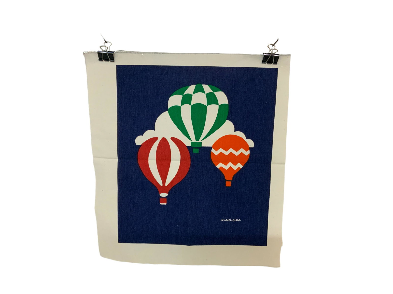Vintage Marushka Hot Air Balloons #2 Unstretched (1 of 1)