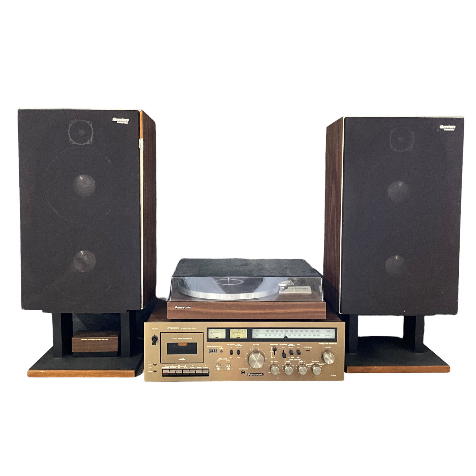 Panasonic RC-6500 Receiver, Turntable, Thrusters, Speakers (1 of 3)