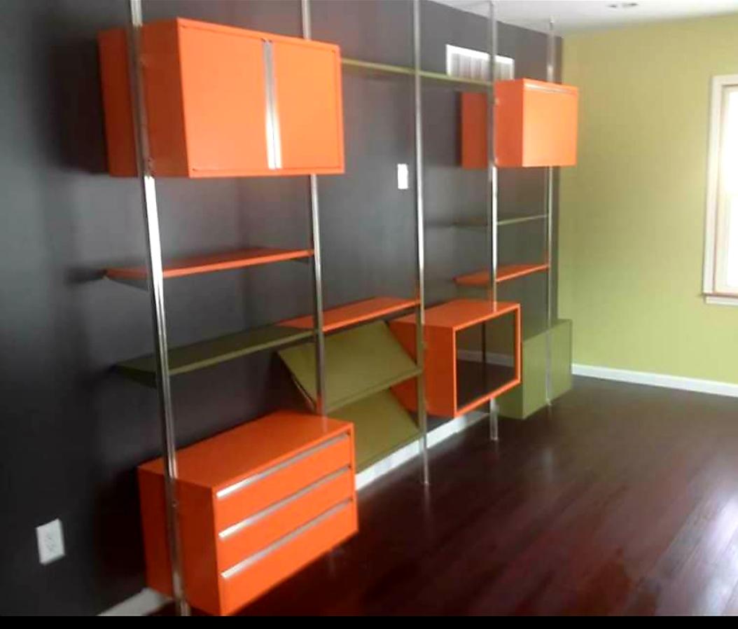 George Nelson for Herman Miller 4 Bay Omni Wall Unit (1 of 9)