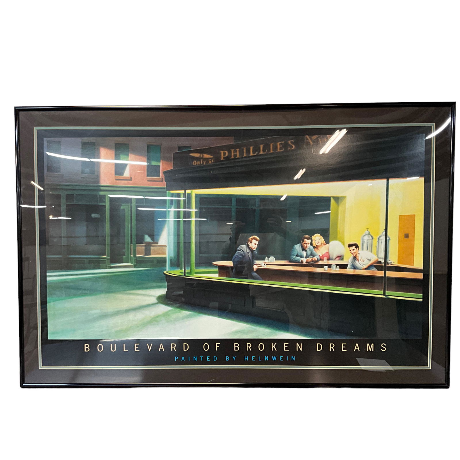 Boulevard Of Broken Dreams Framed Print Auction