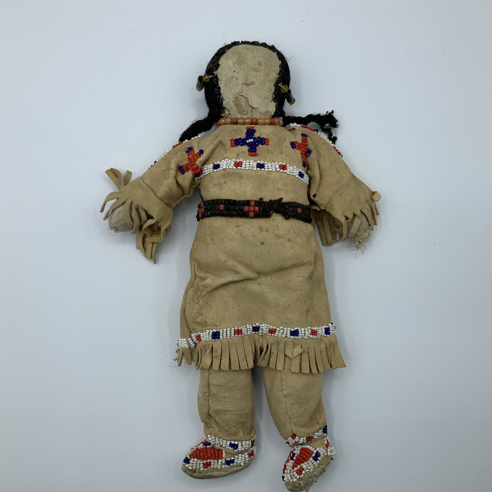 Beaded American Indian Doll (1 of 4)