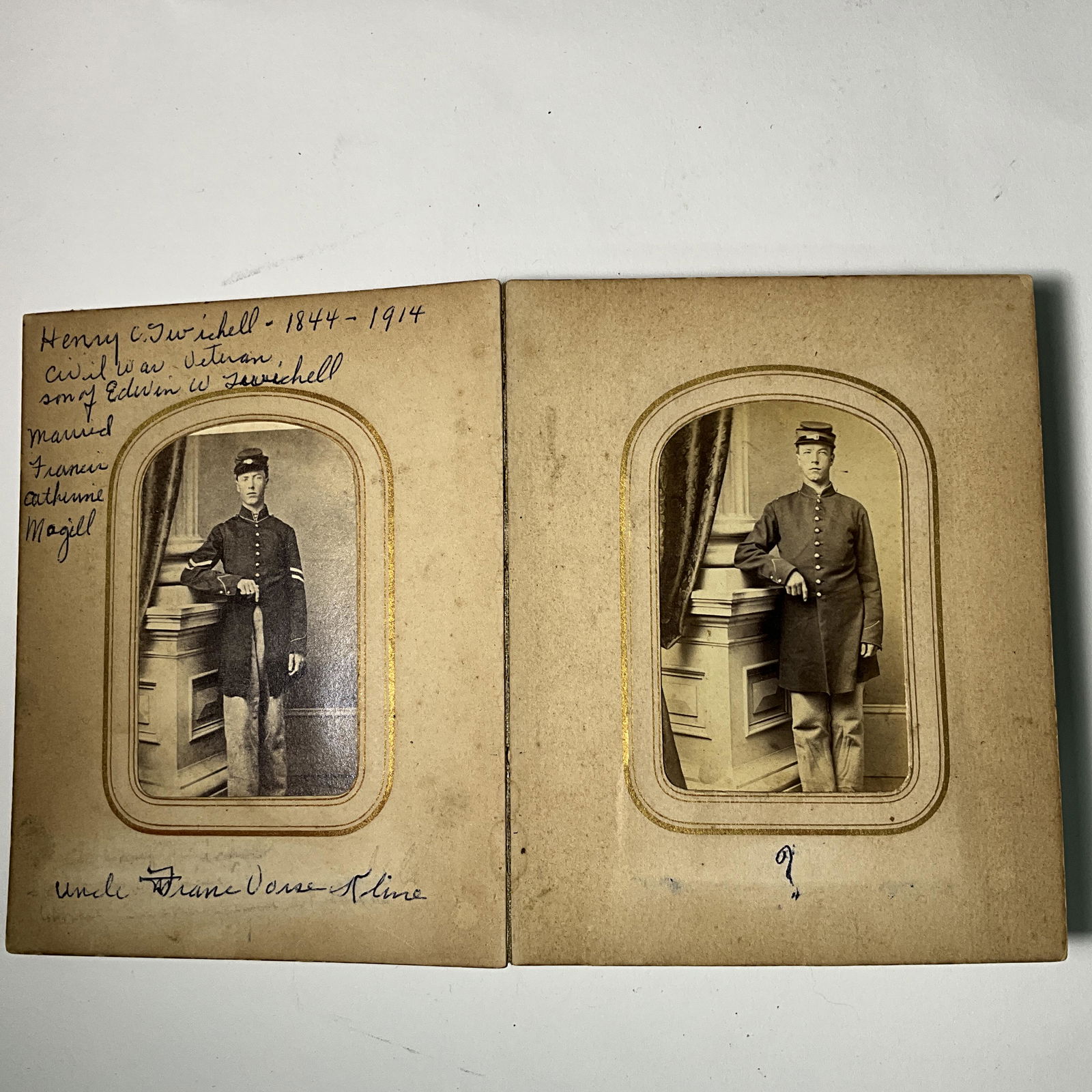 Victorian Photo Album with Civil War Photos (1 of 10)