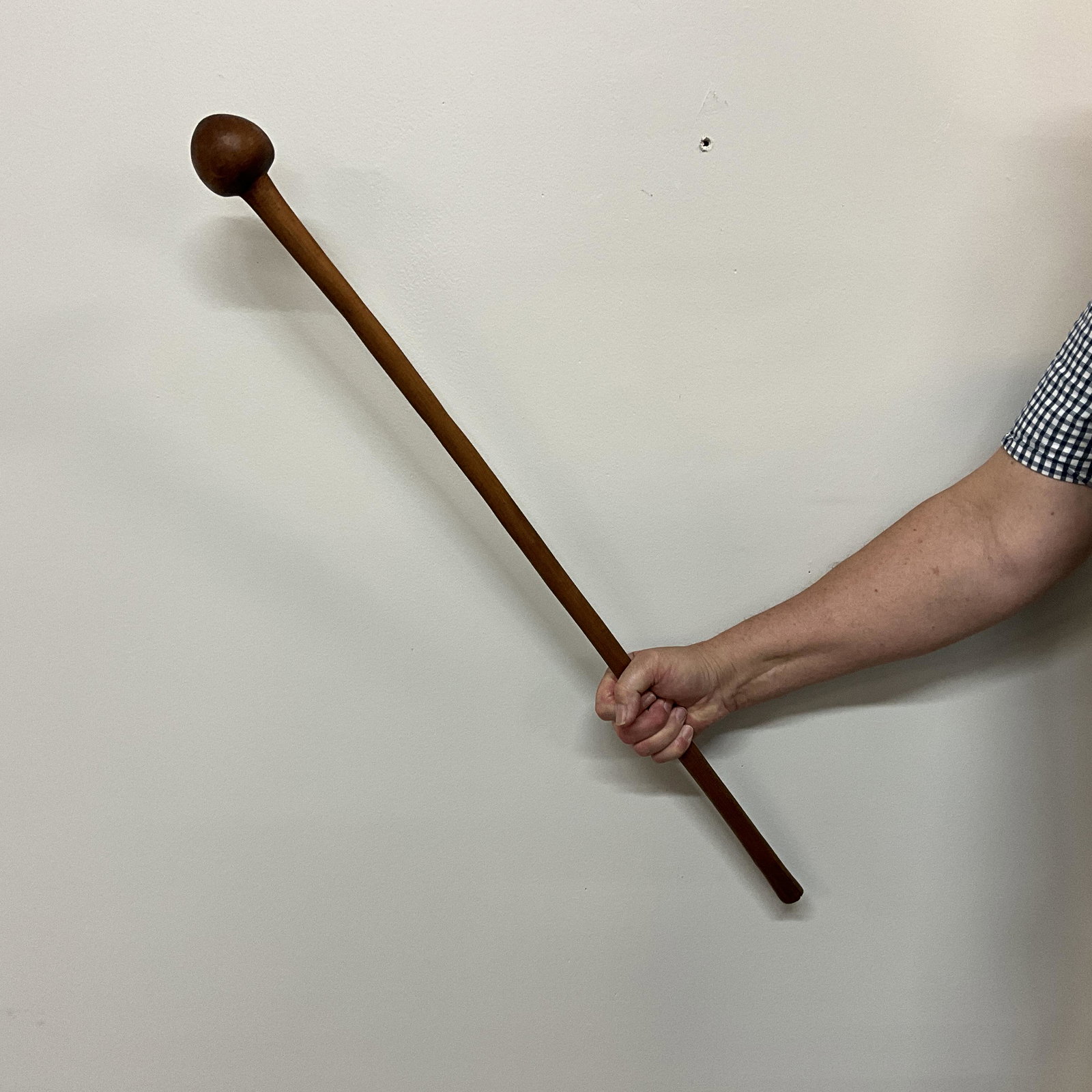 Zulu War Club: Zulu War Club, 33" long. Acquired by consigner in 1967 in South Africa.