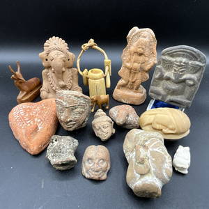 Assorted African & Indian Figurines