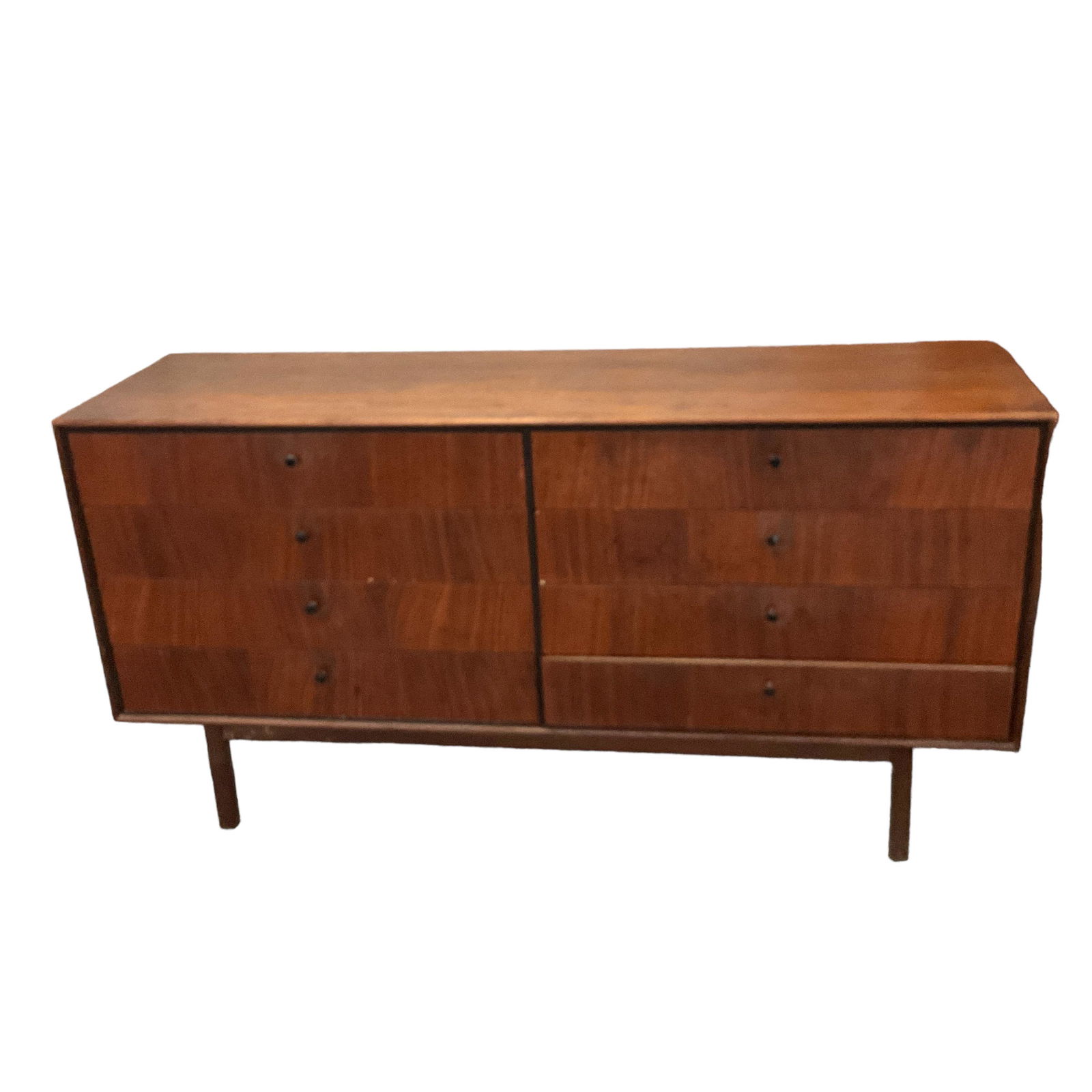 Mid Century Modern, eight drawer dresser (1 of 5)