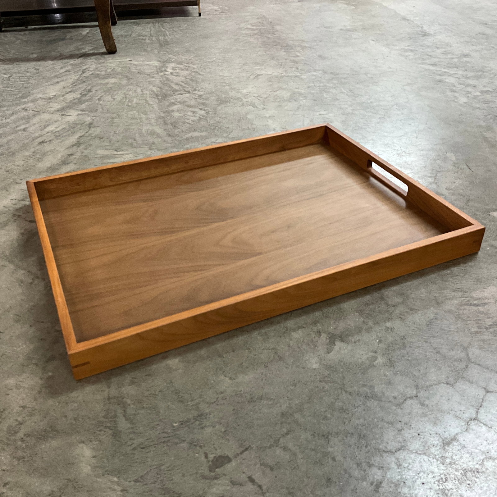 Wood Serving Tray: Made by Crate & Barrel Measures 24"L x 18"W x 2"H