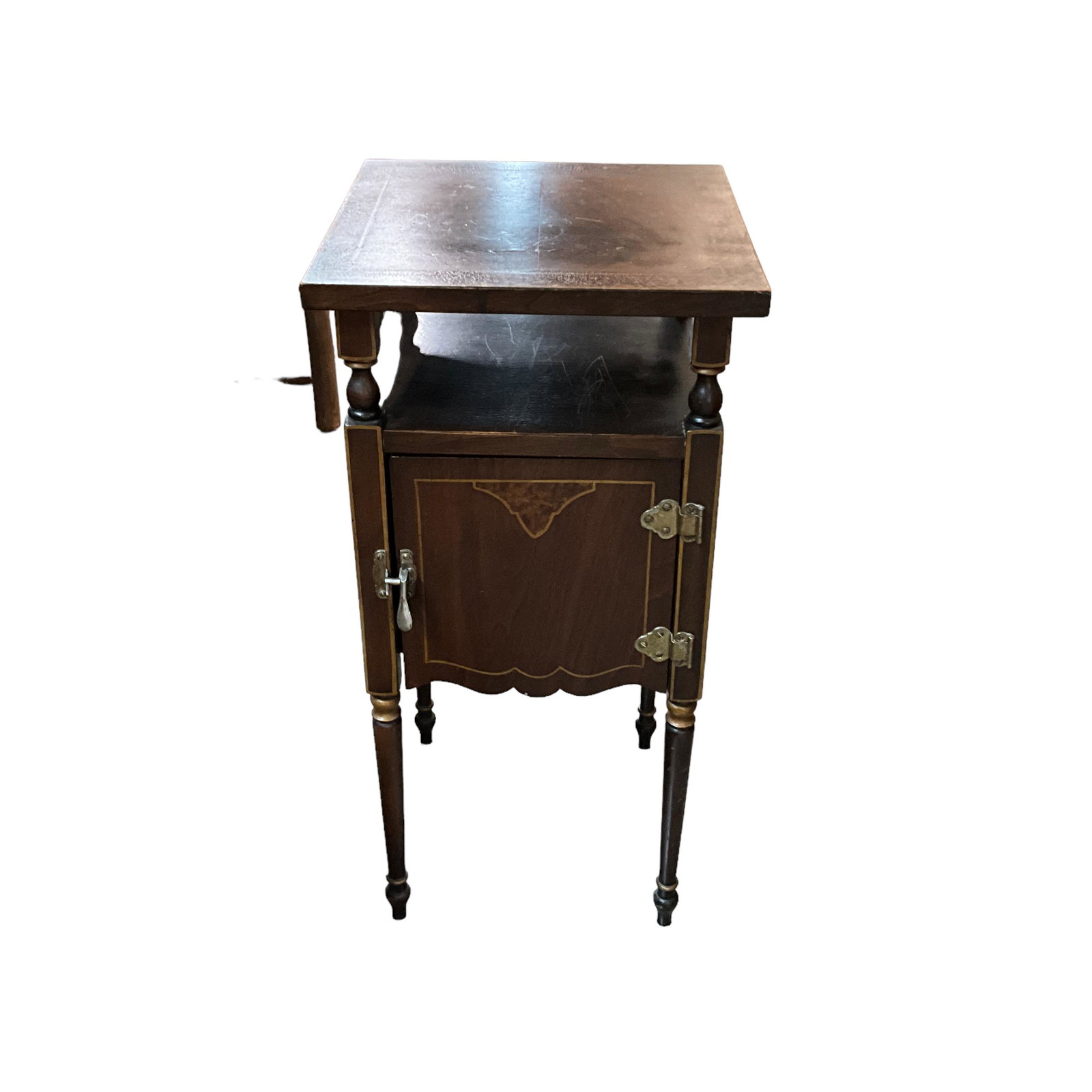 Humidor Cabinet: Measures 13"L x 13"W x 27"H