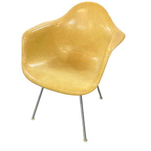 Herman Miller Yellow Arm chair: H Base