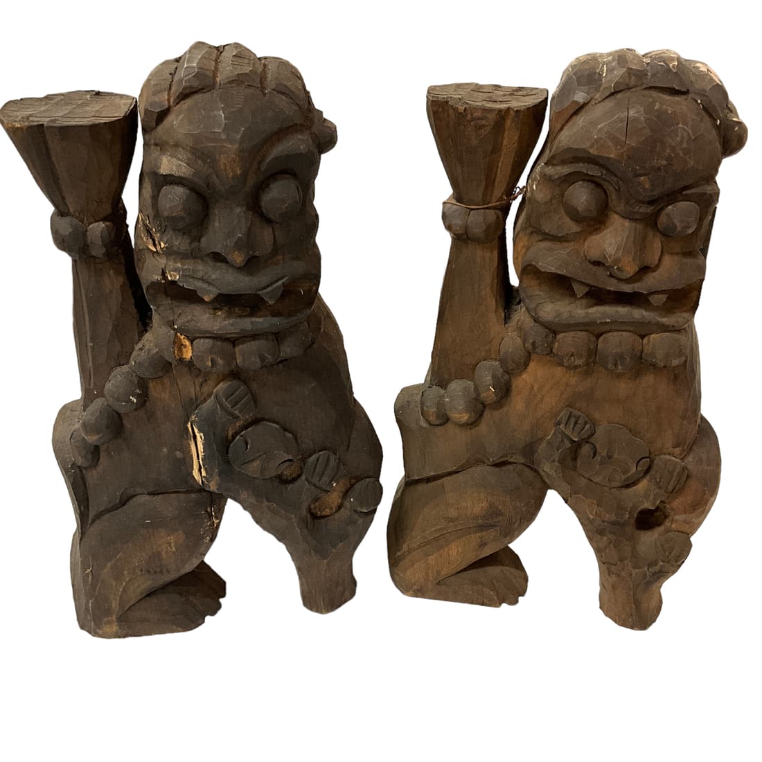 Primitive Lion Shelf Supports (1 of 4)