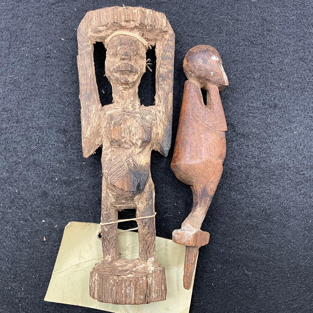 Two Primitive Carvings (1 of 3)