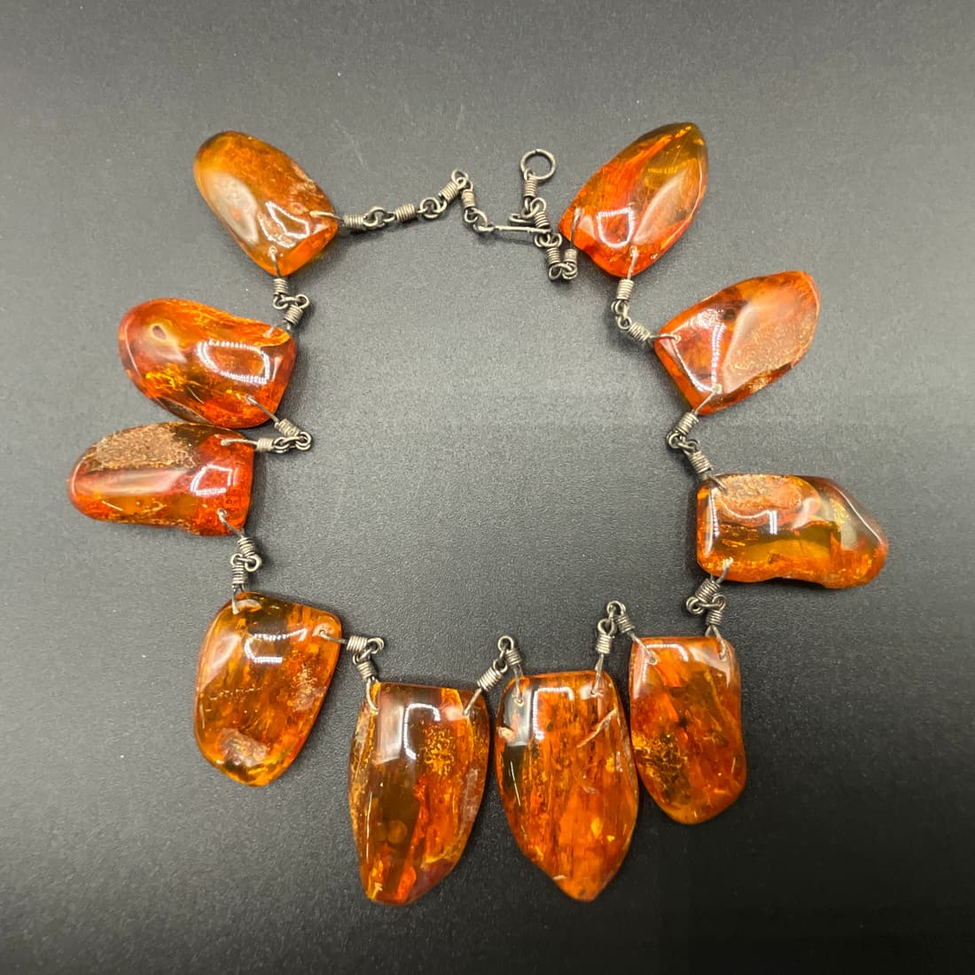 Baltic Amber Necklace: Baltic Amber Necklace- approx. 18.5" long.