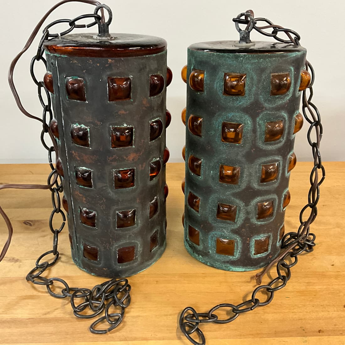 Pair of Mexican Handcrafted Light Fixtures (1 of 4)
