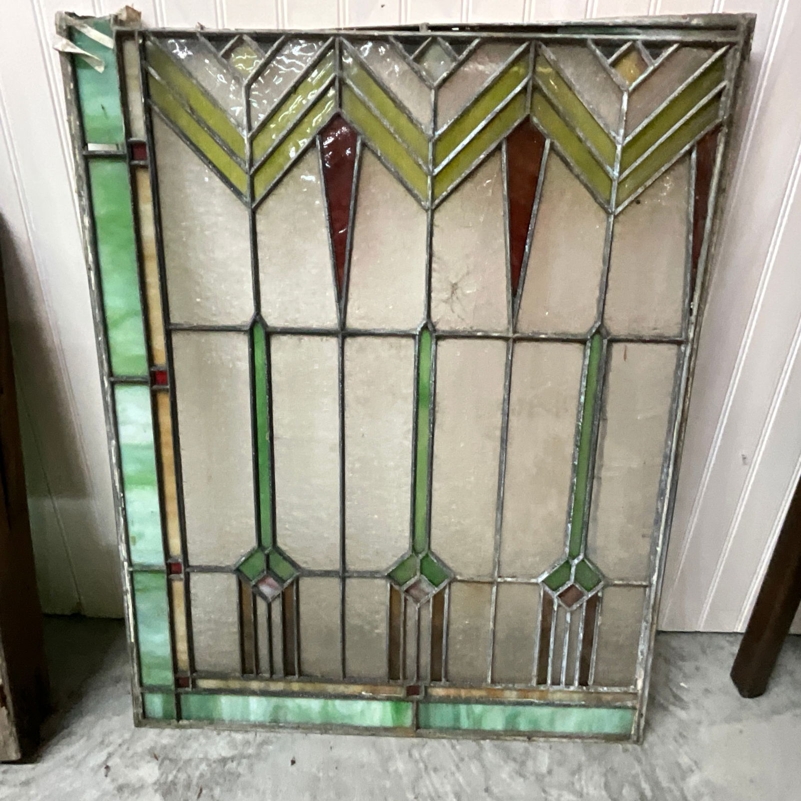 Prairie School Style Stained and Leaded Glass Windows (1 of 5)