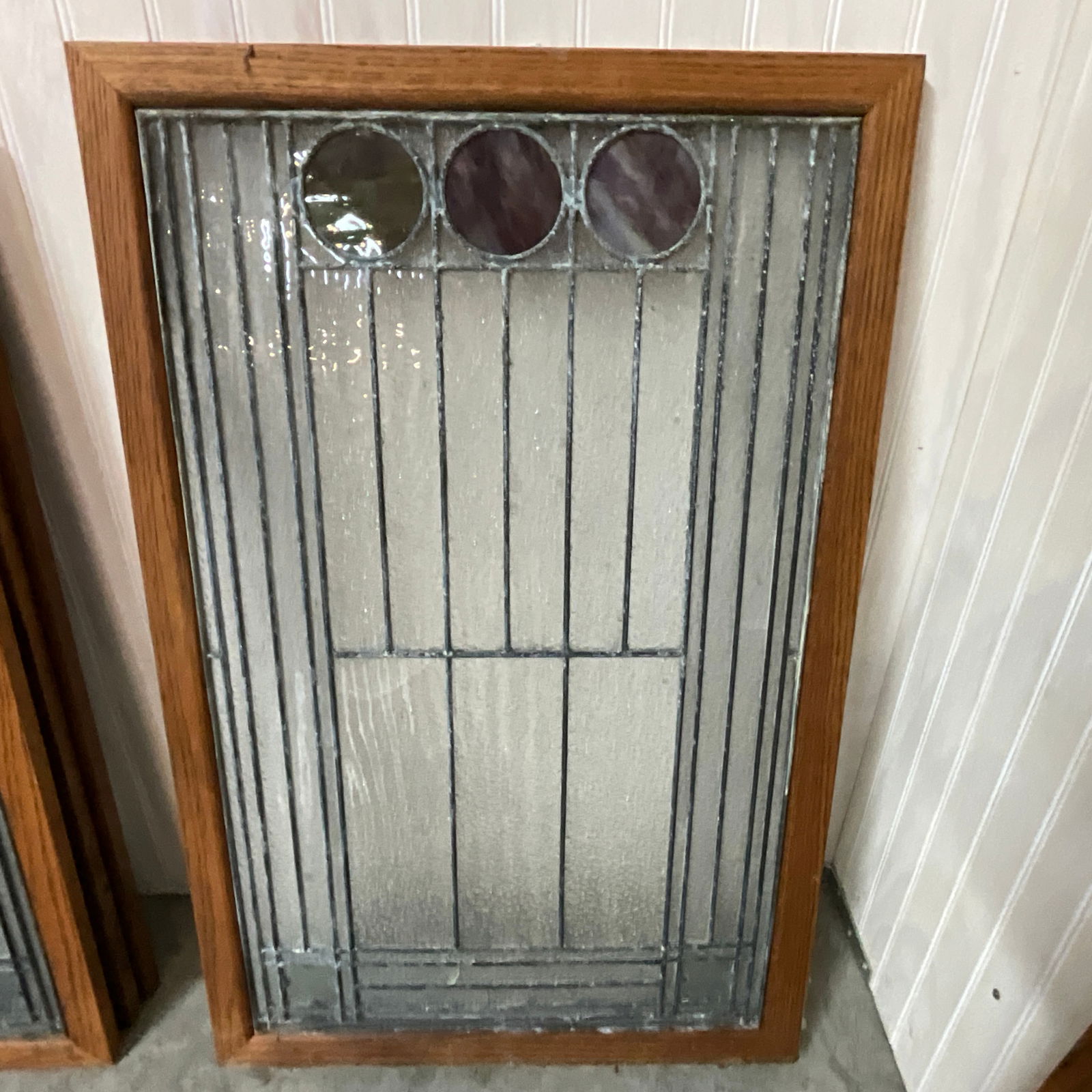 Three Leaded and Stained Glass Windows- 2 of 3 (1 of 4)