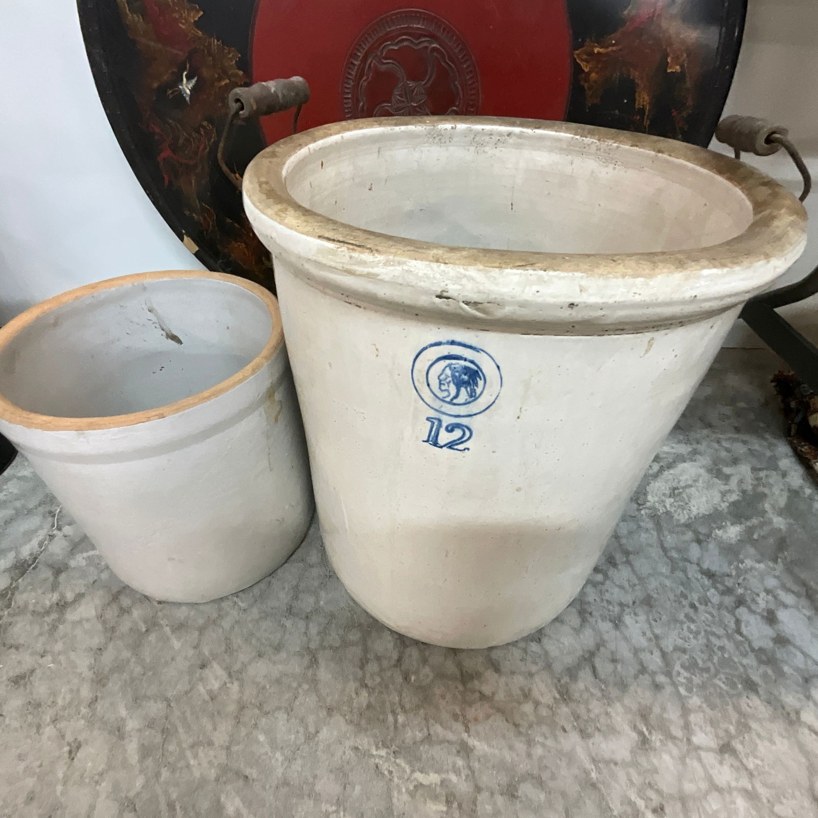 Two Stoneware Crocks (1 of 3)