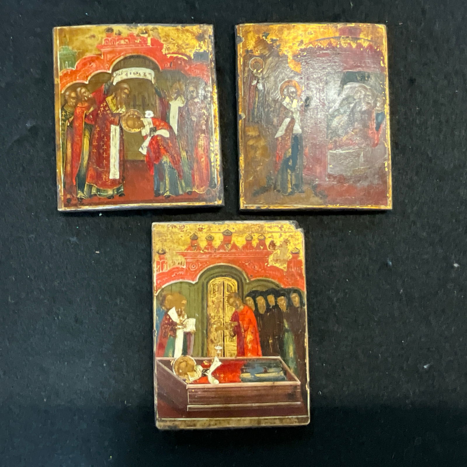 Group of 19th Century Religious Icons (1 of 4)