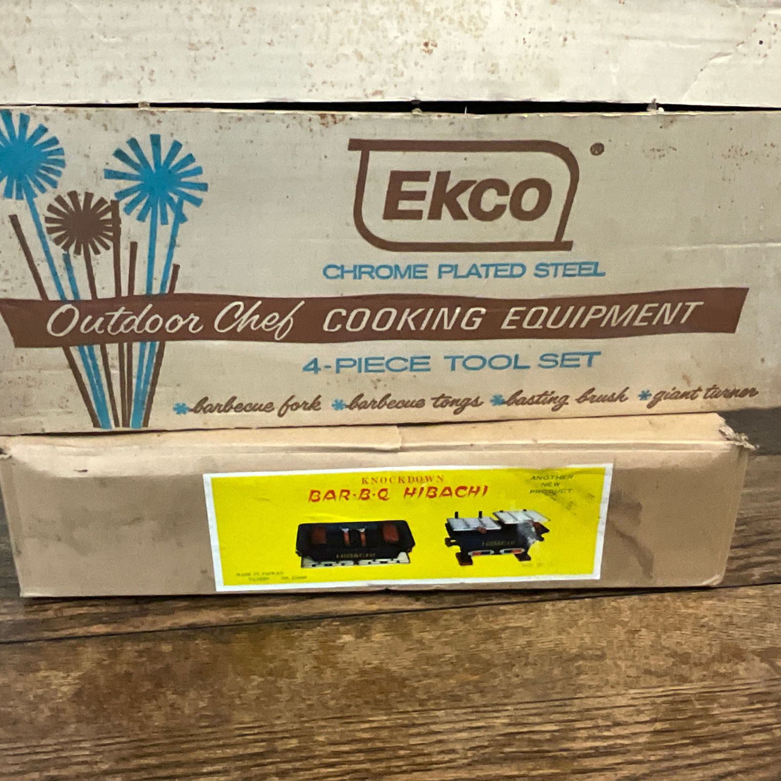 Bbq Hibachi And Grilling Tools Set Auction