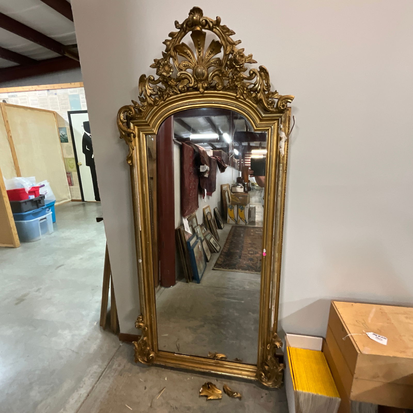 Huge Ornate Mirror (1 of 4)