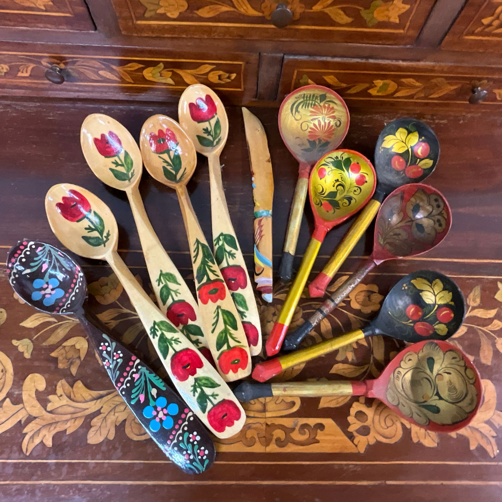 European Folk Art Spoons (1 of 4)