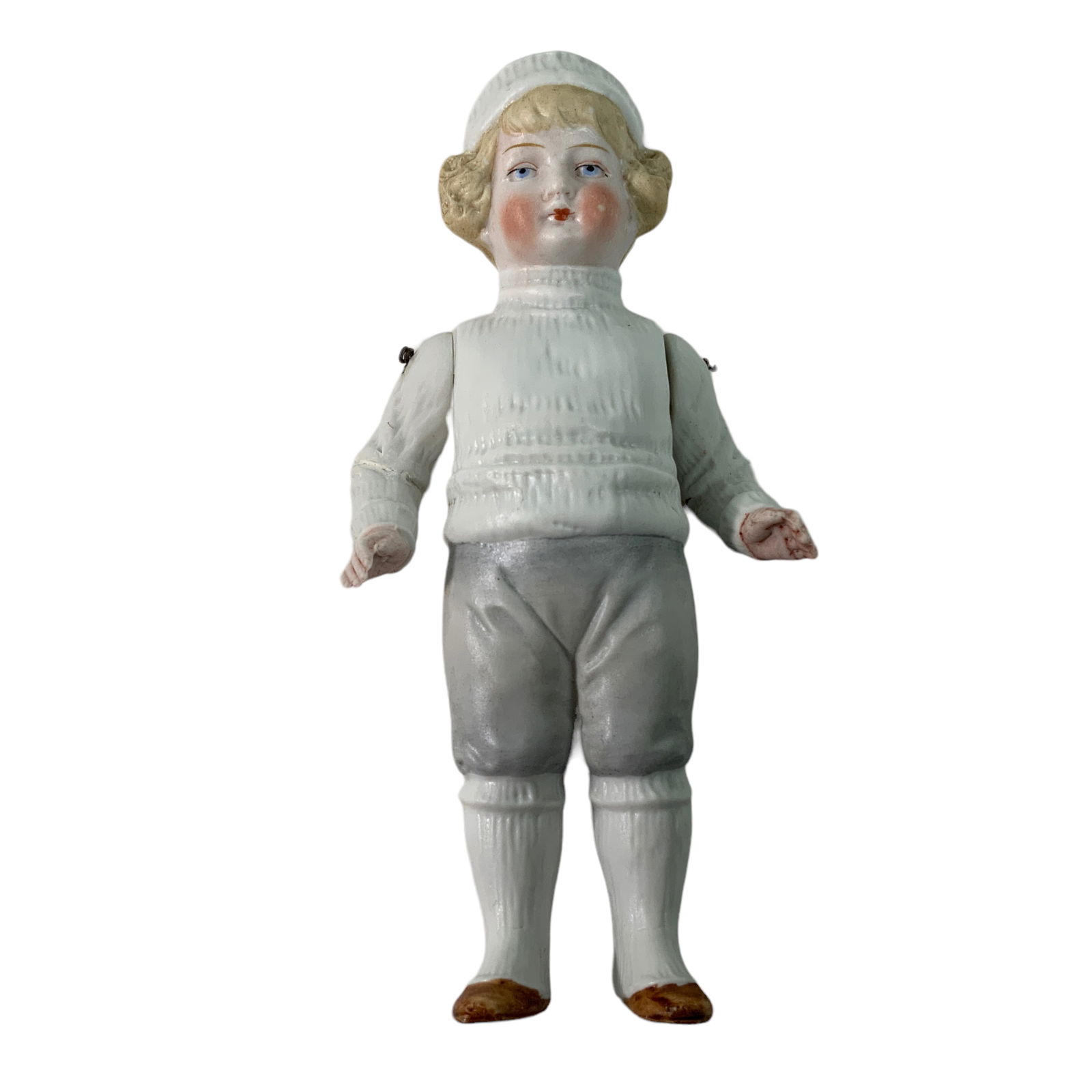 All Bisque Big Brother Doll 8” (1 of 2)