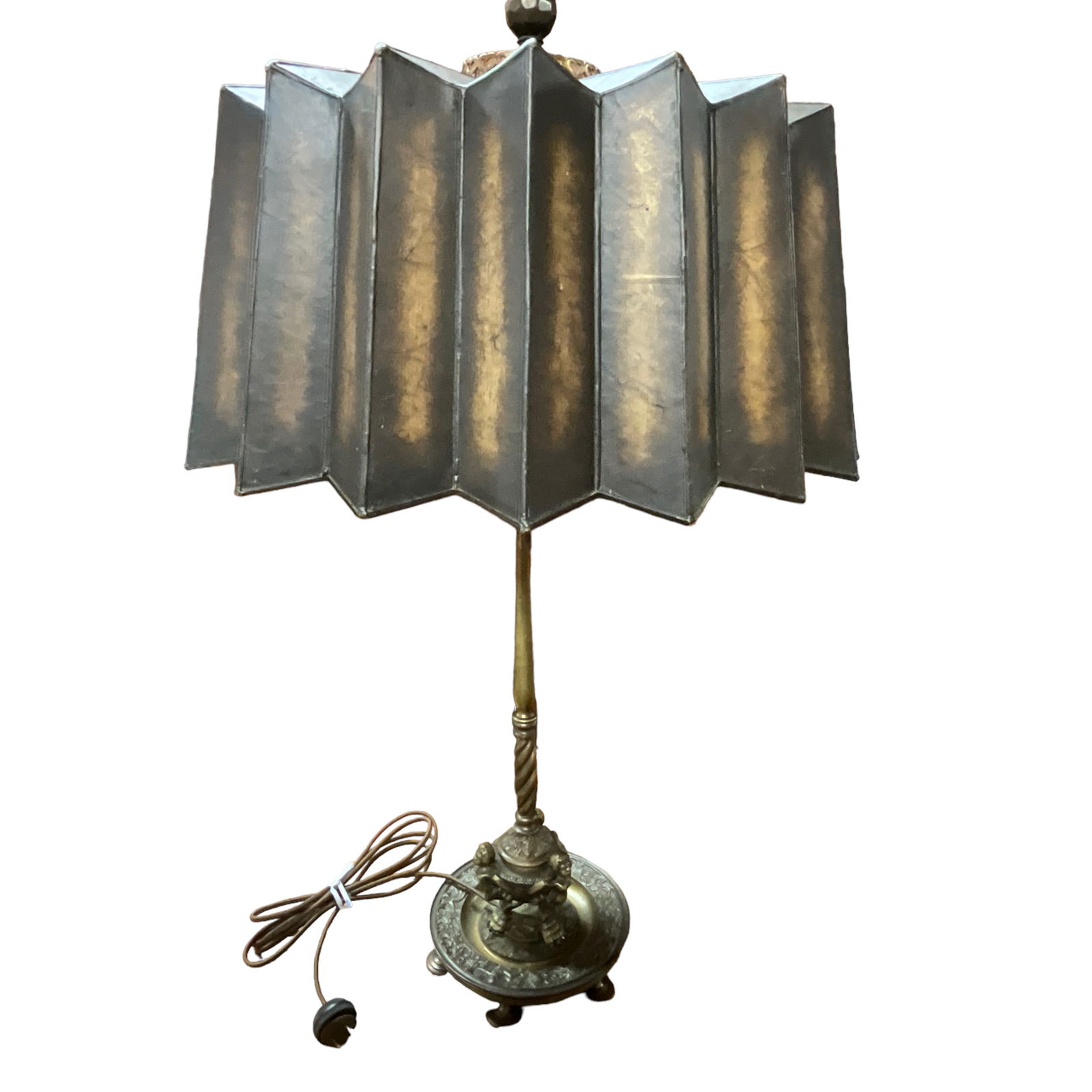 Table Lamp with Mica Shade (1 of 5)