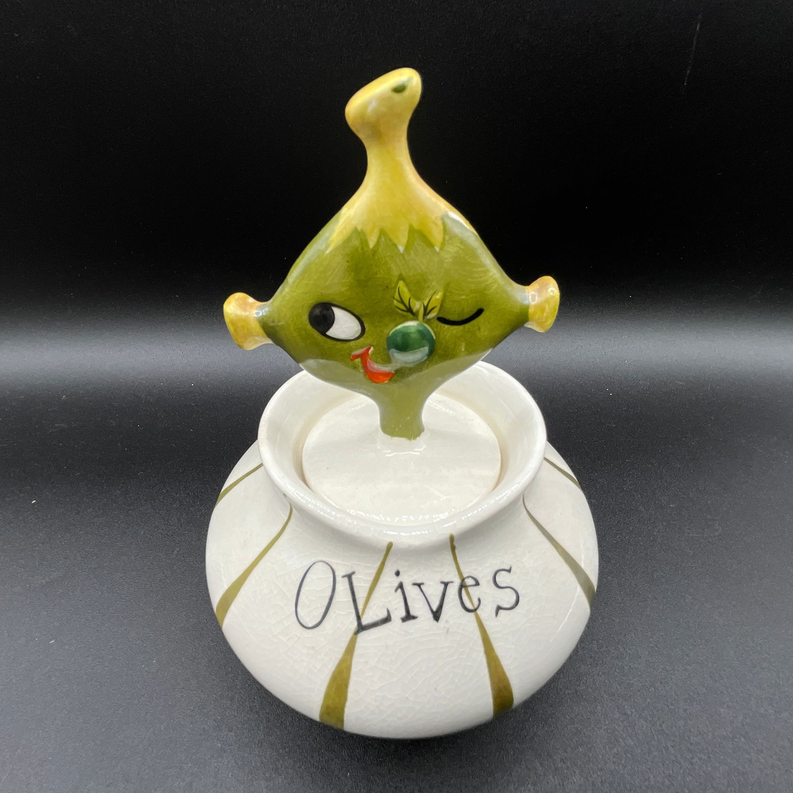 Holt Howard Olives Jar (1 of 4)