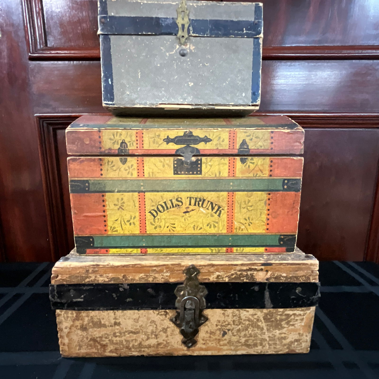Antique Doll Trunks (1 of 4)