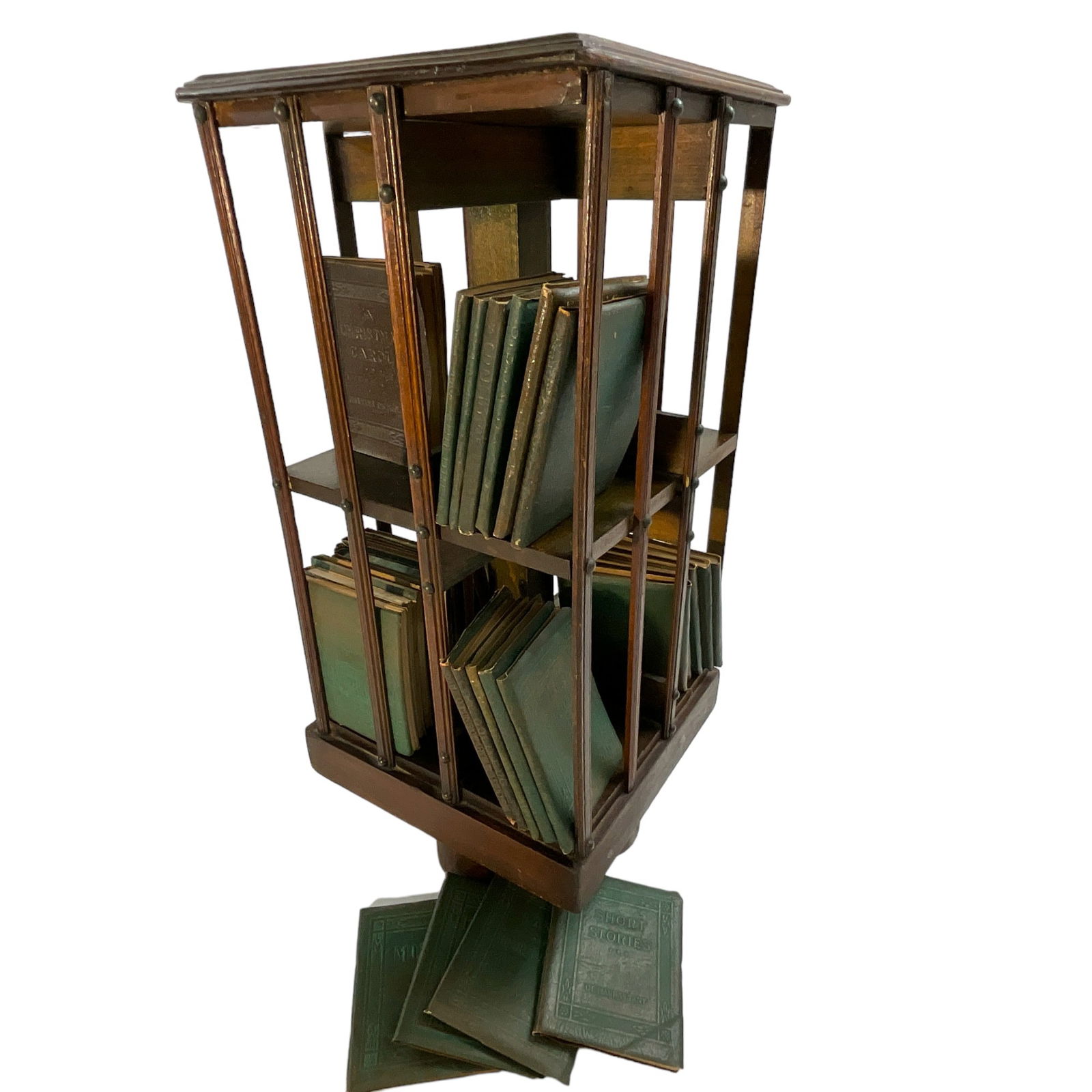Toy Revolving Bookcase With Books (1 of 9)