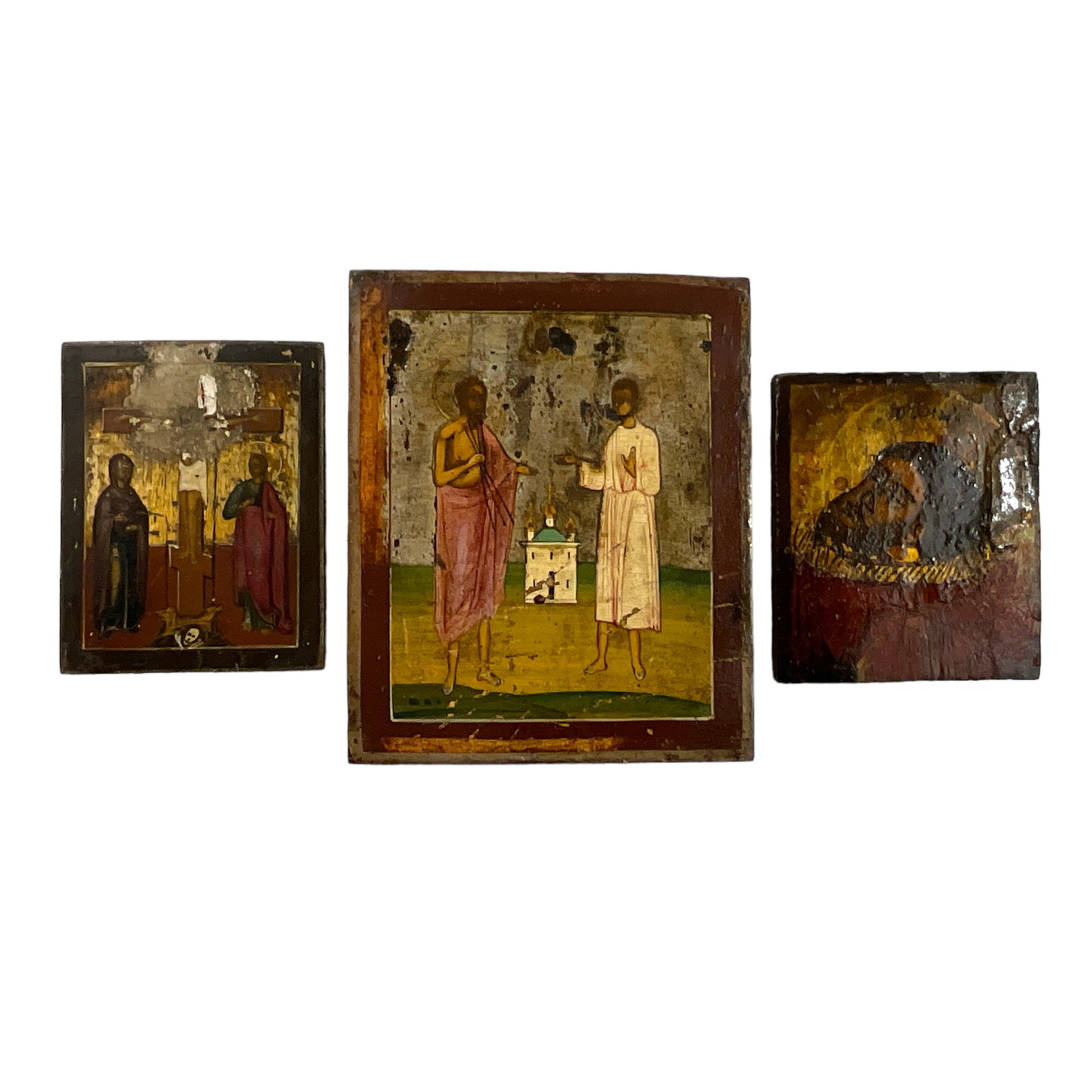 Set of Three Religious Icons (1 of 4)