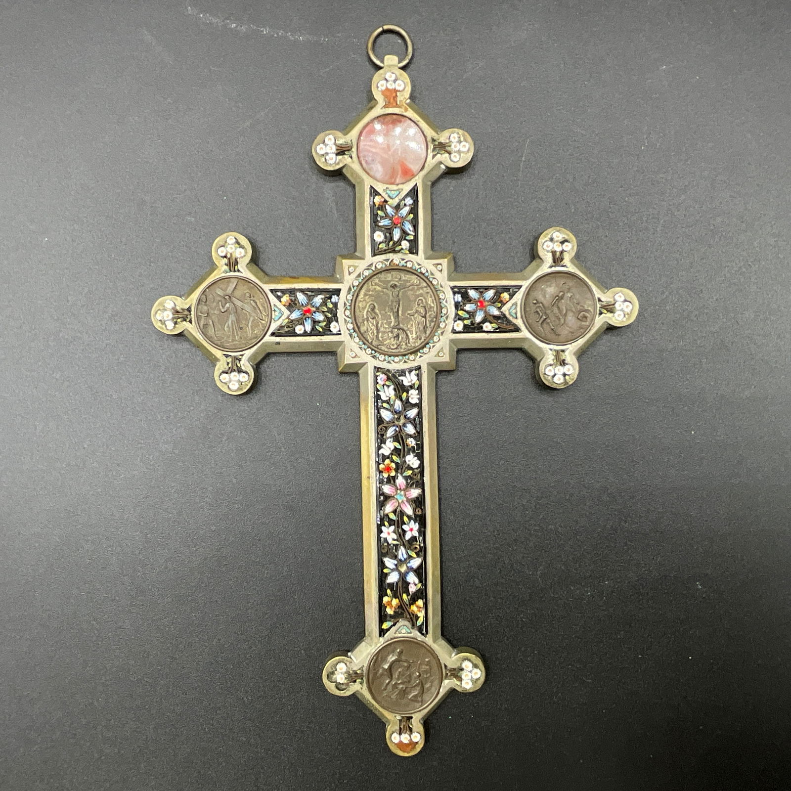 Coptic or Byzantine Mosaic Cross (1 of 5)