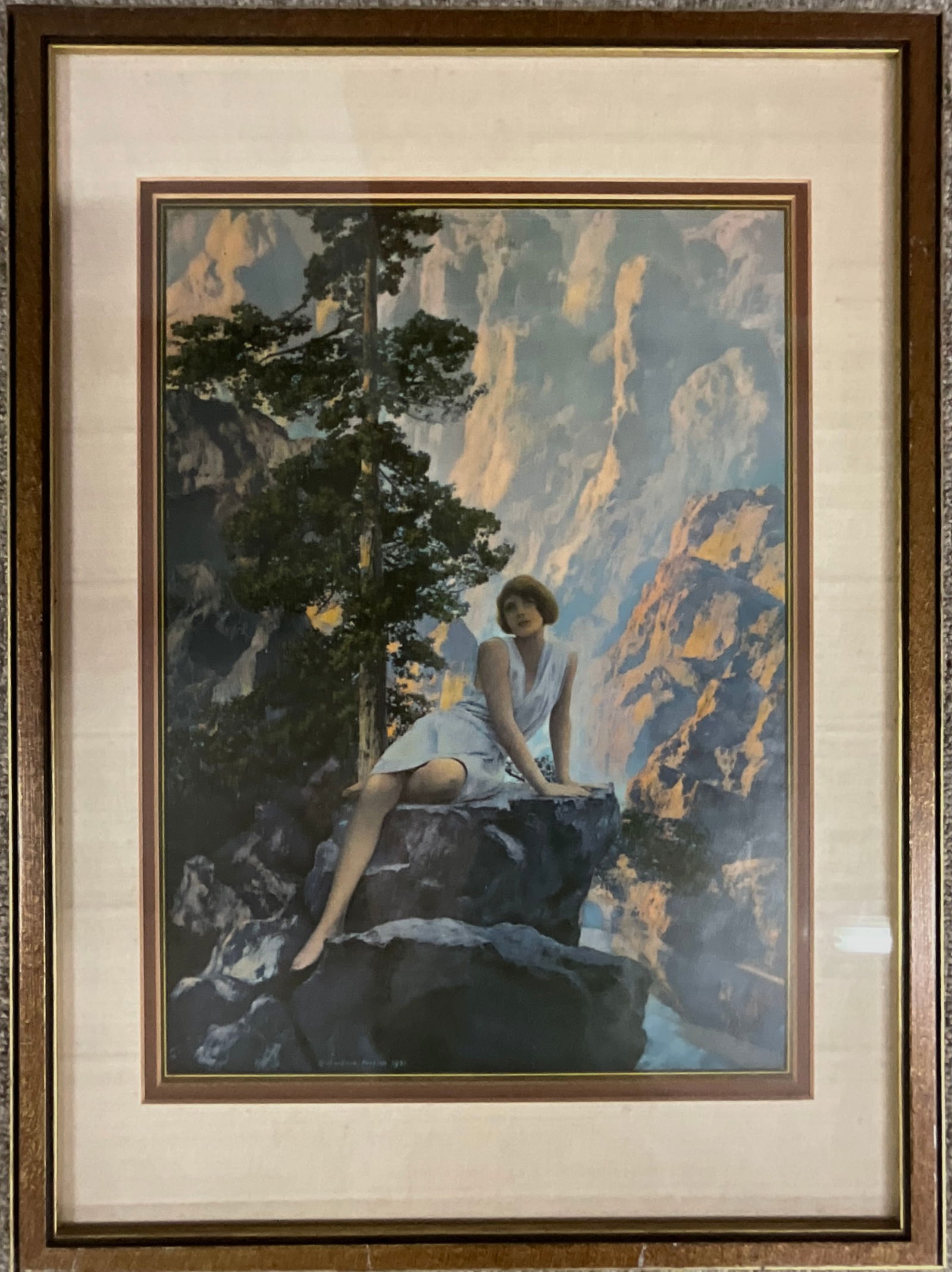 Maxfield Parrish Print (1 of 2)