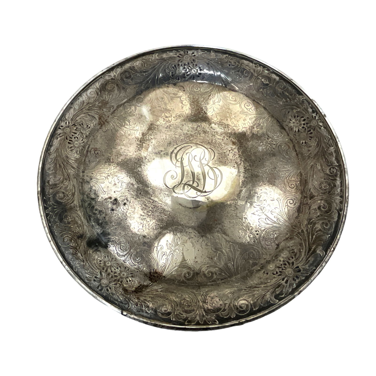 Sterling Silver Serving Plate (1 of 4)