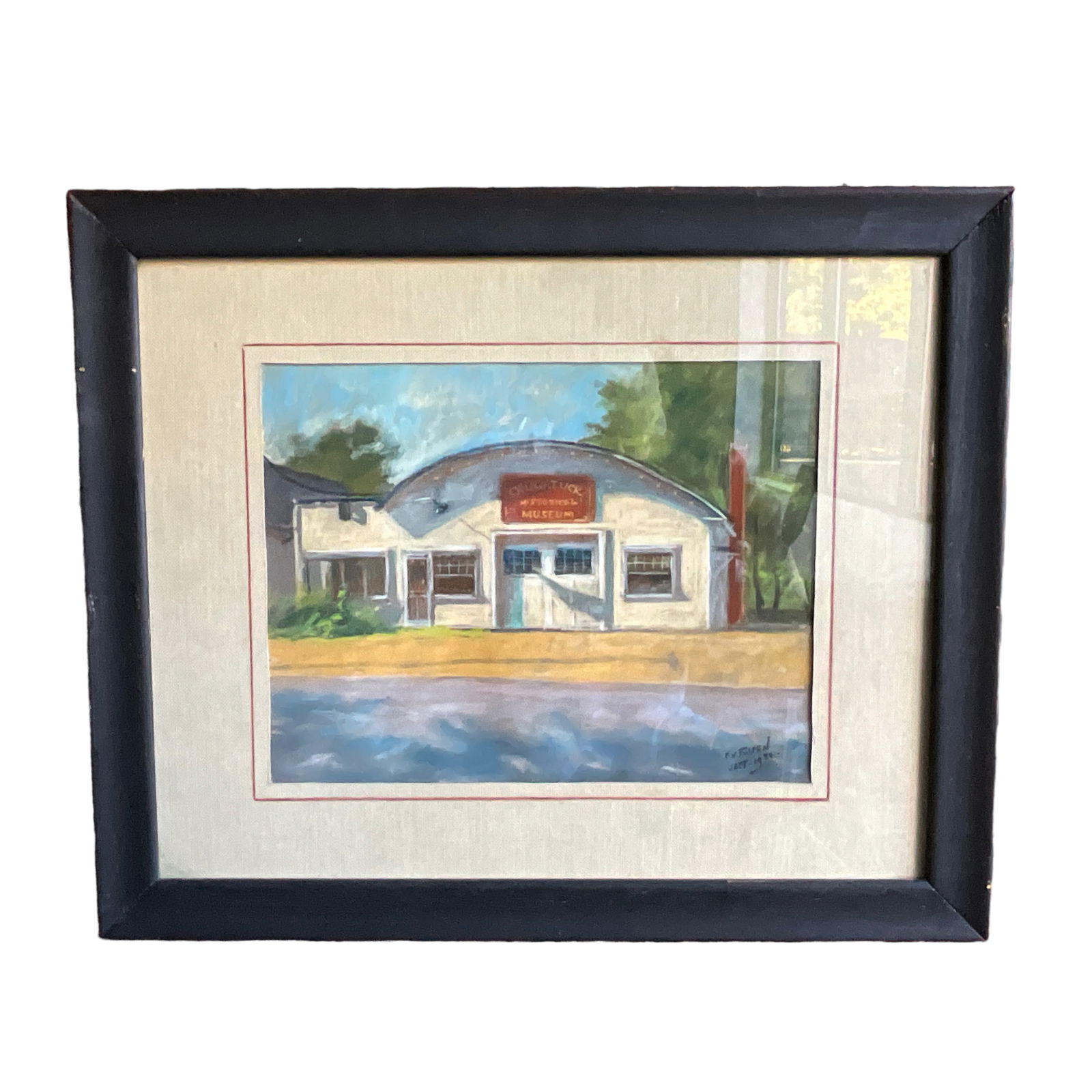 Pastel of Saugatuck Historical Museum by C.V. Fulpen (1 of 6)