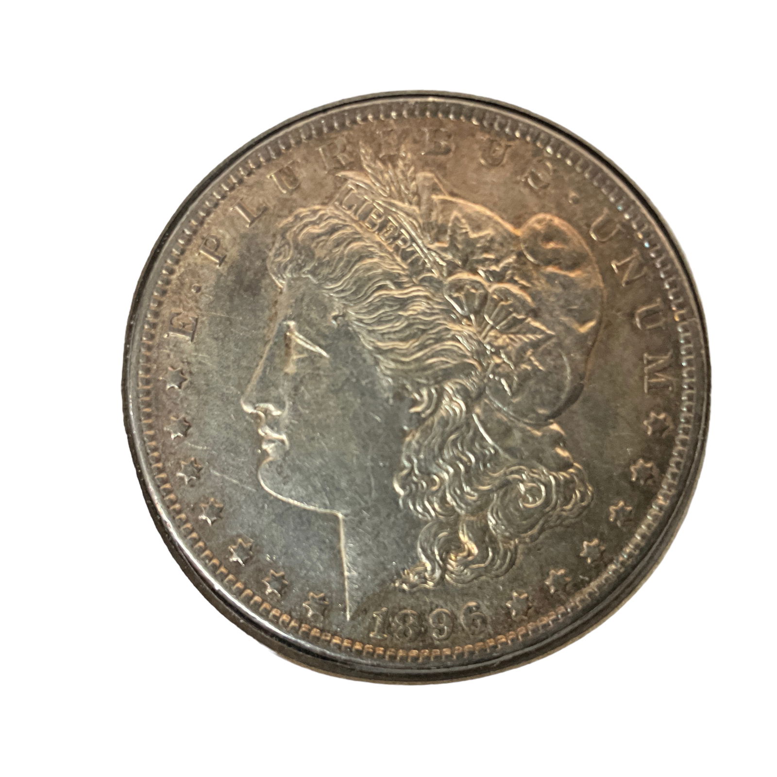 1896 US Morgan Silver Dollar, Grade XF (1 of 2)