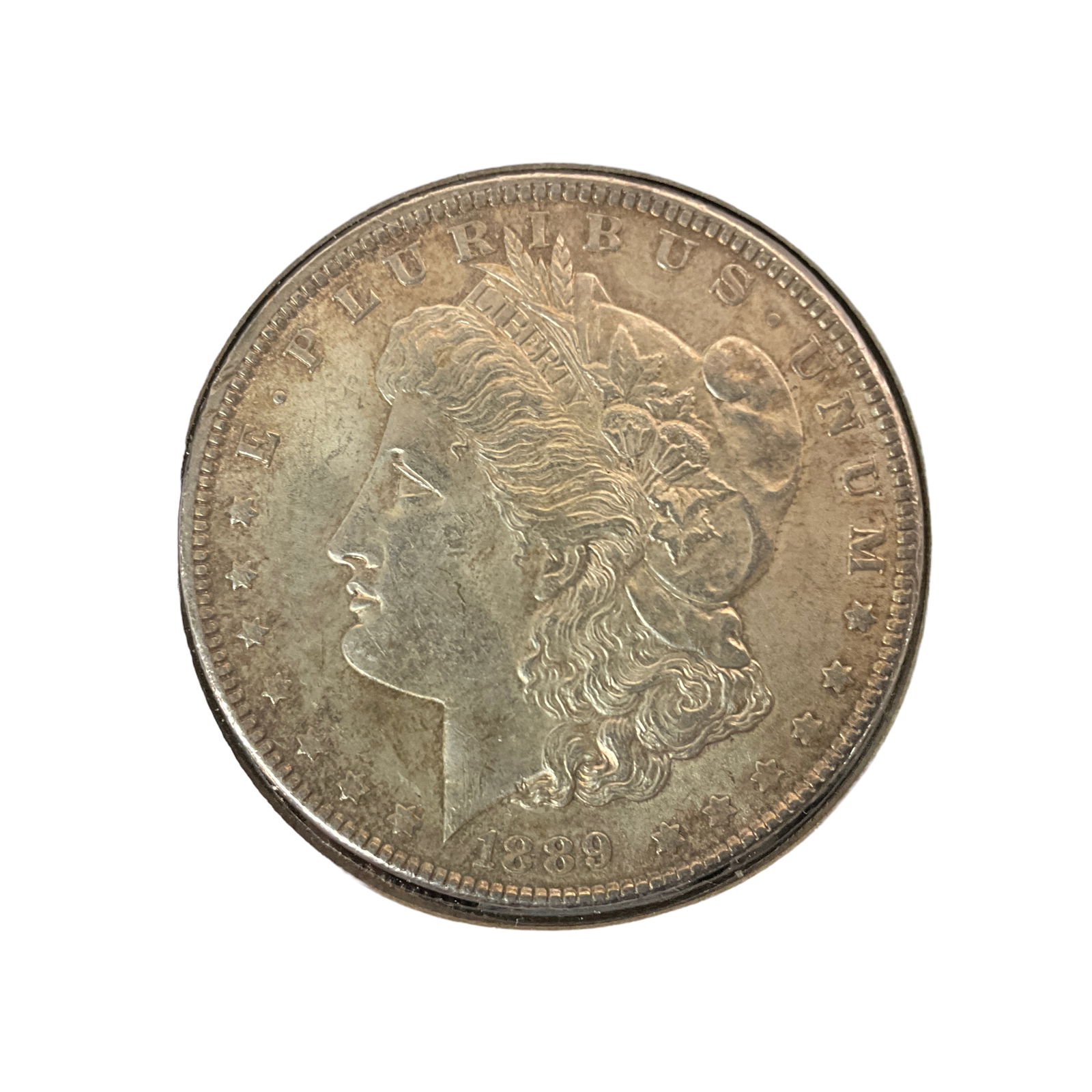 1889 US Morgan Silver Dollar, Grade VF (1 of 2)