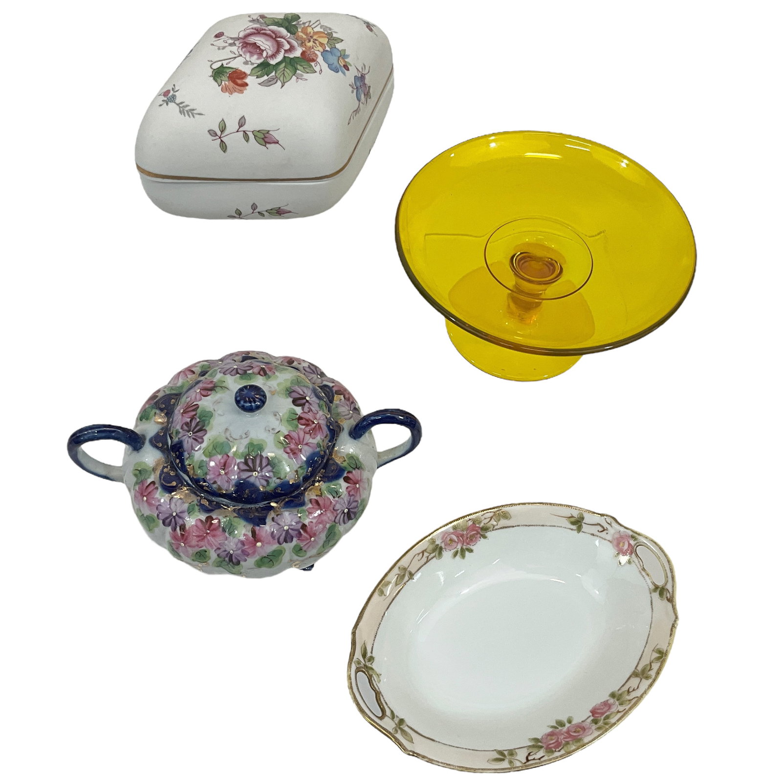 Assorted Trinket Holders, Lot of 4 (1 of 7)