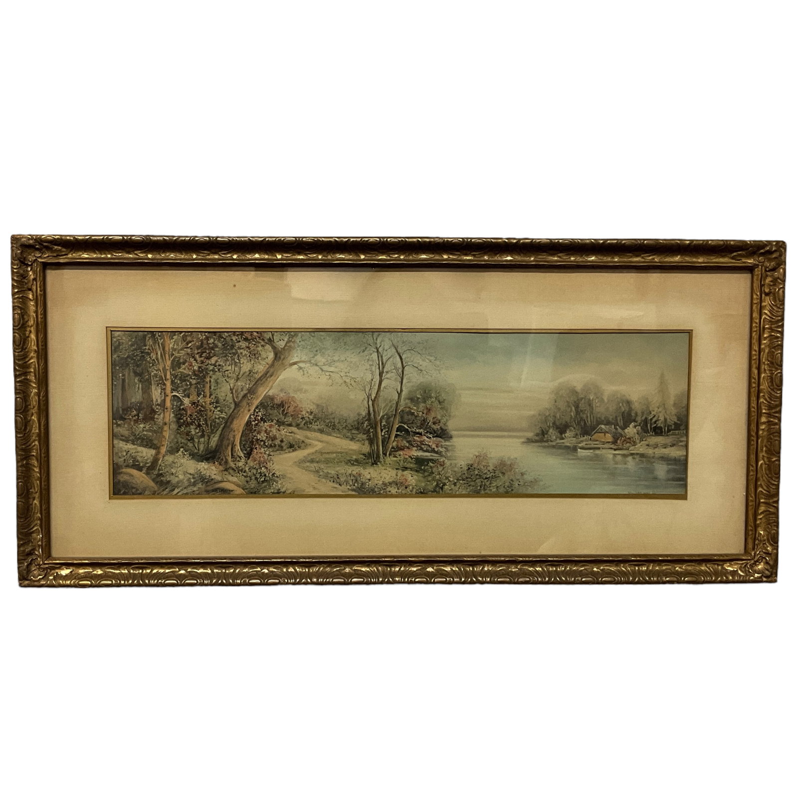 Framed Picture, River Scene (1 of 3)