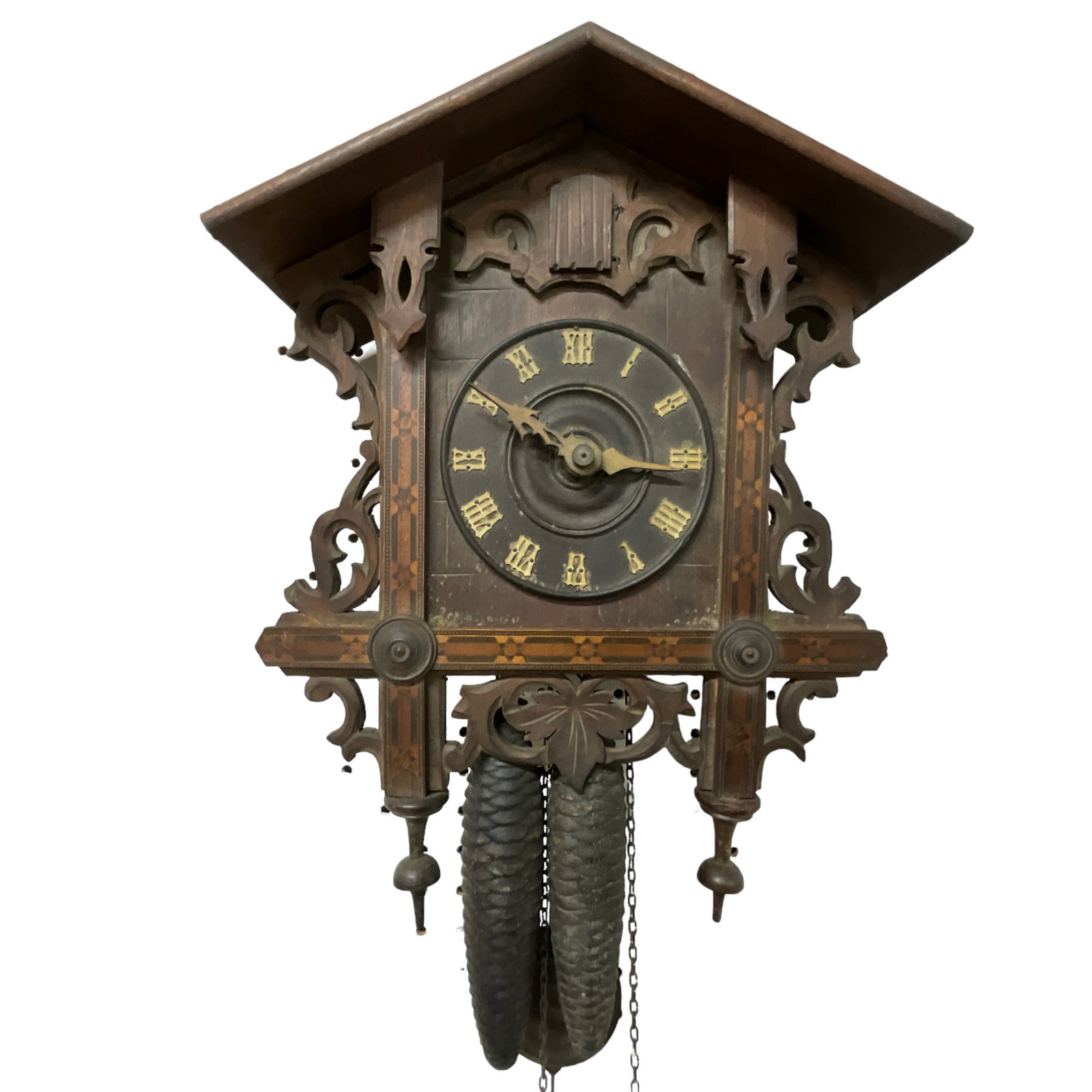 Antique Black Forest Cuckoo Clock, Non-Functional (1 of 7)