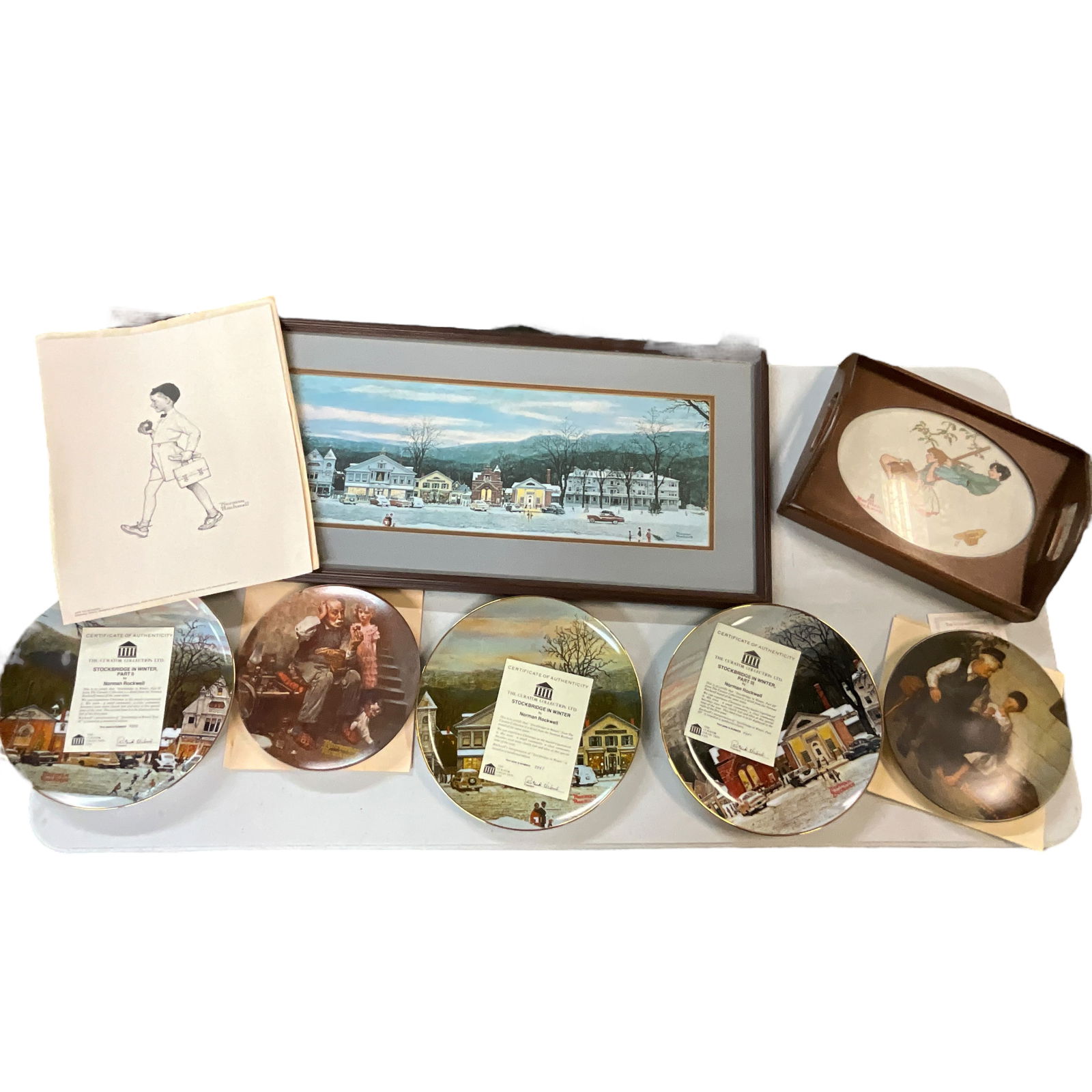 Norman Rockwell, Lot of 8 (1 of 7)