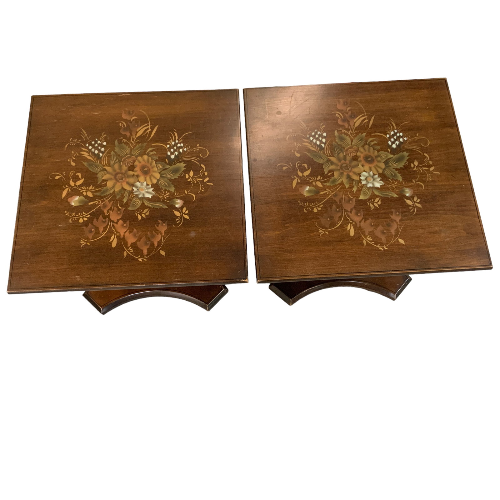 Hitchcock End Table Pair (1 of 3)