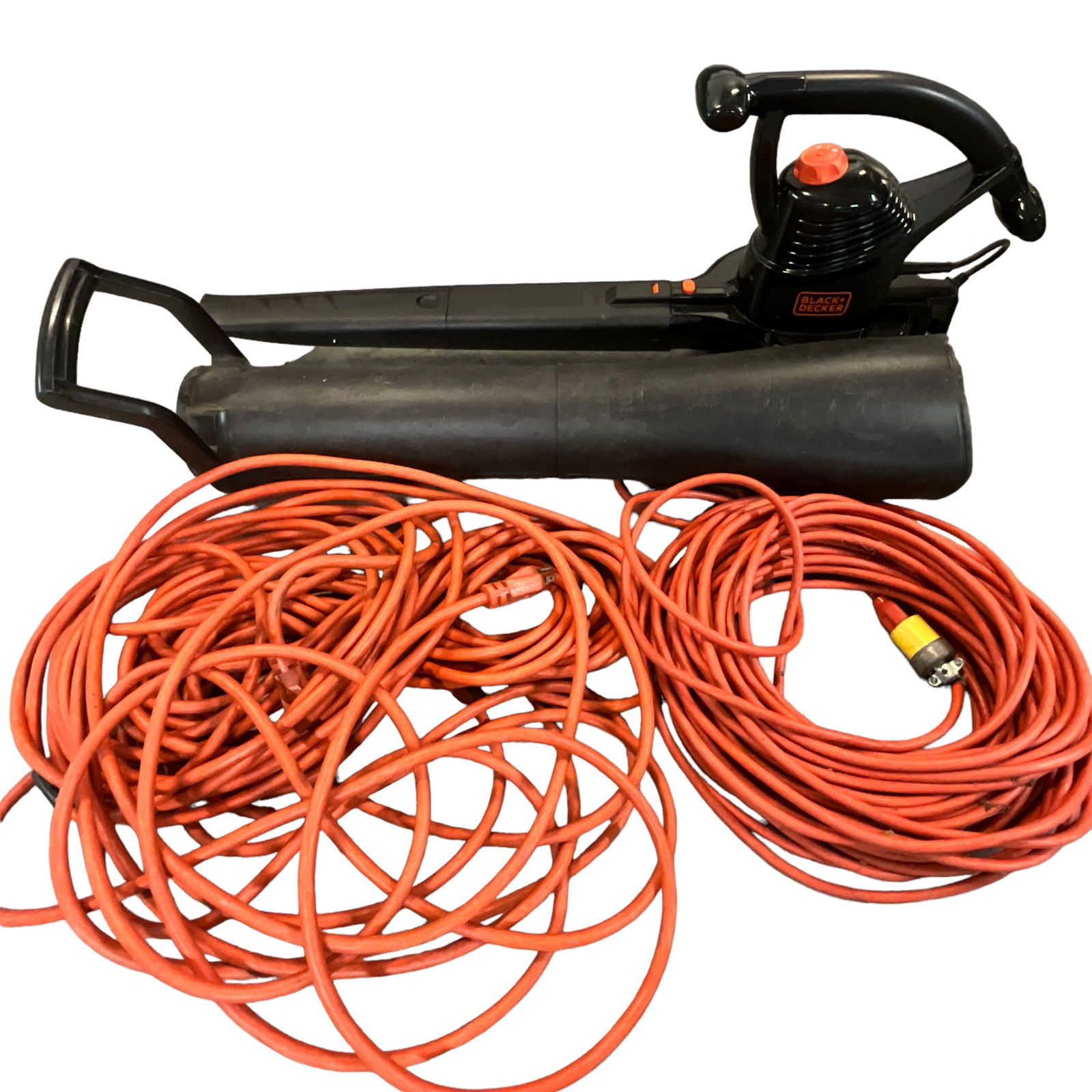 Black and Decker Electric Blower w/Extension Cords (1 of 2)
