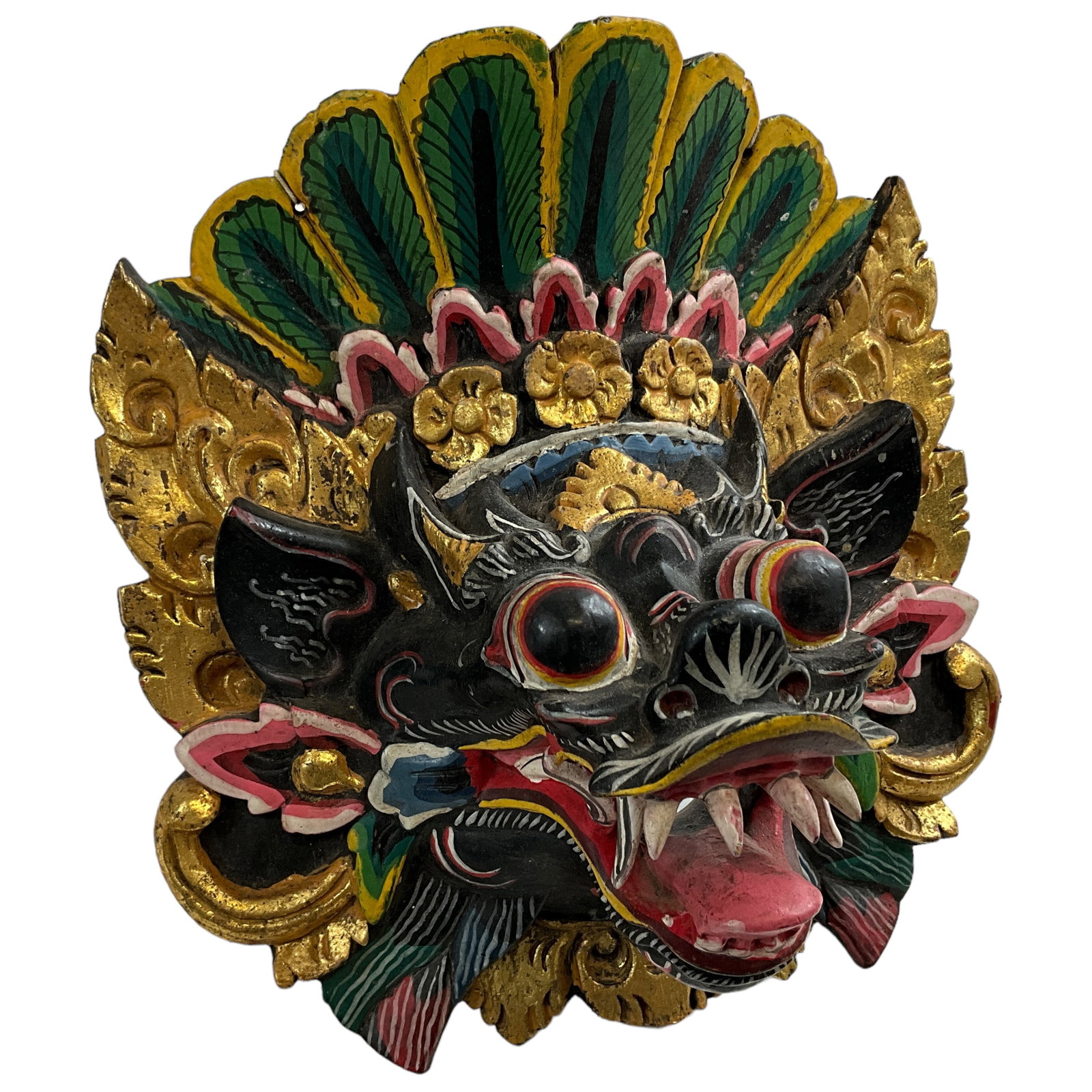 Barong Singh Balinese Temple Mask (1 of 4)