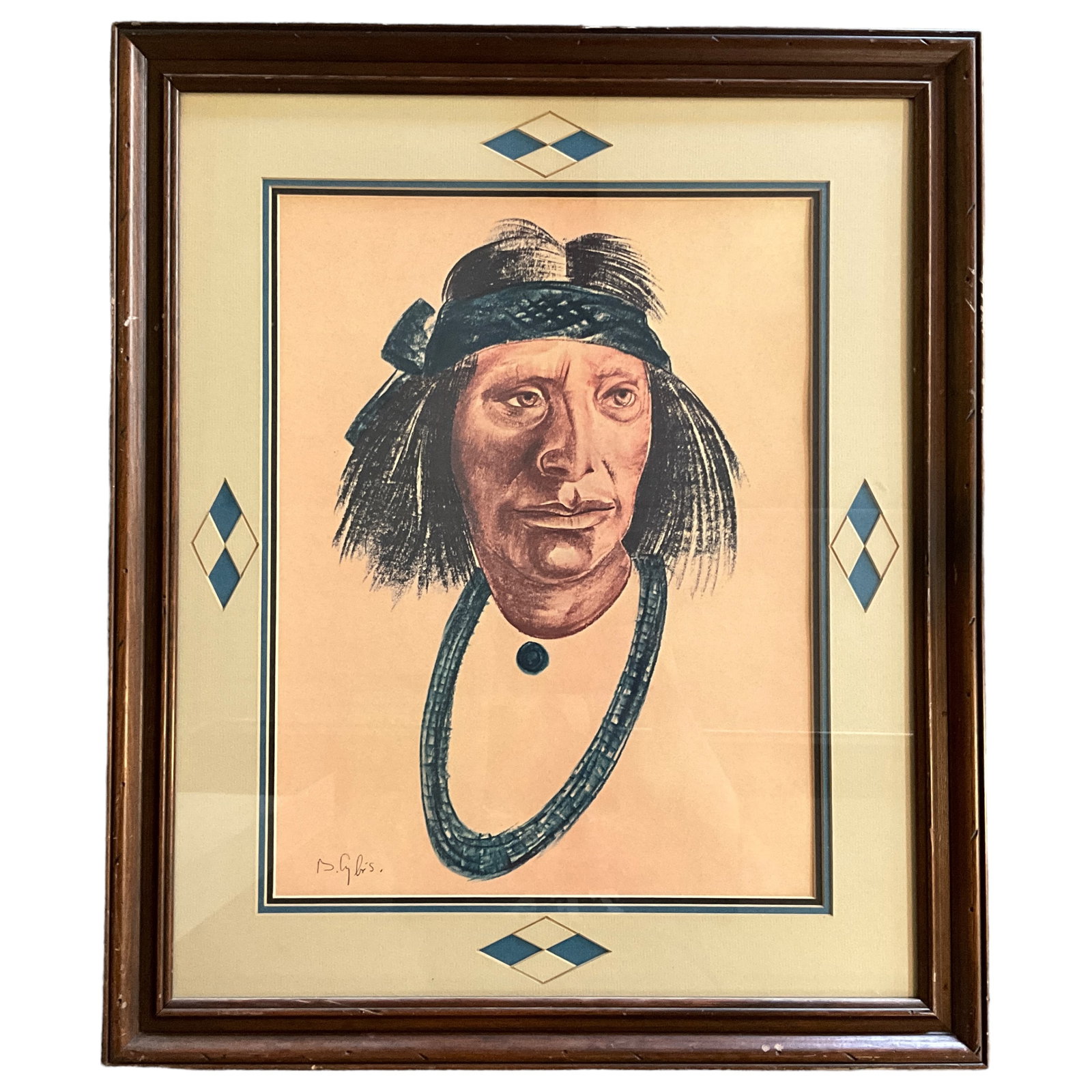 Boleslaw Cybis (1895-1957) Teka Folio American Indian Drawings (1 of 4)