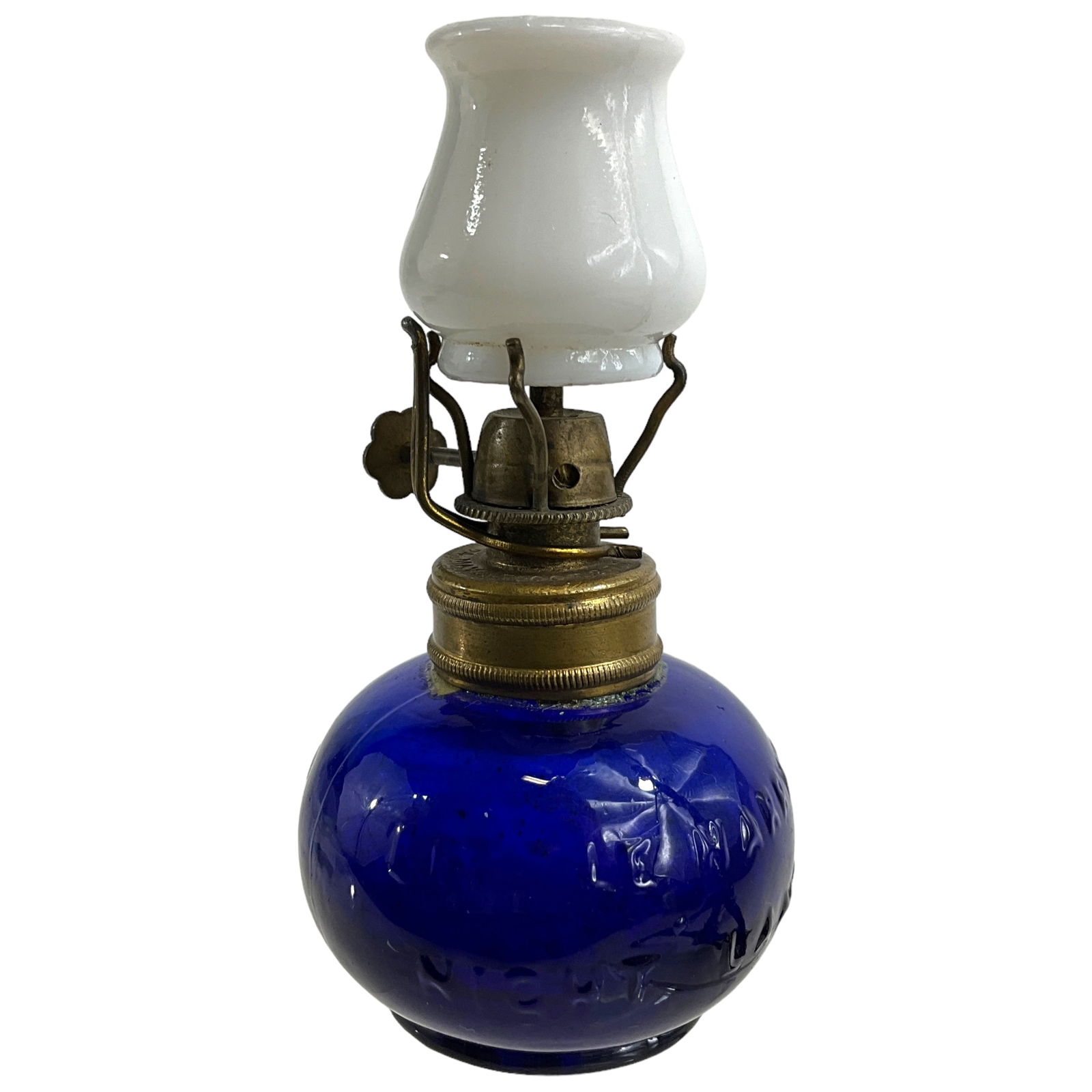 Little Harry's Night Lamp, Cobalt Glass (1 of 4)